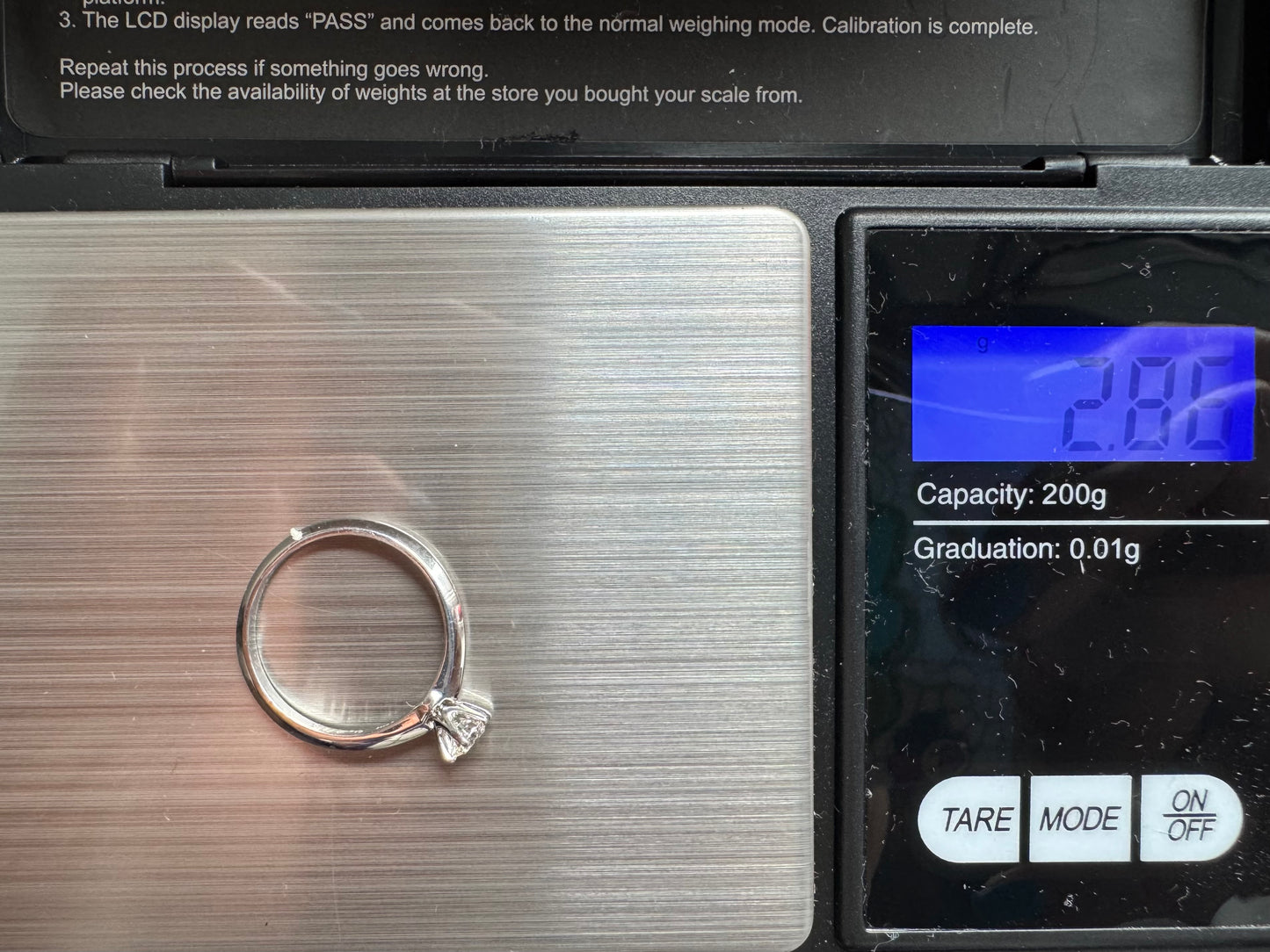 TIFFANY & CO. Solitaire Diamond Engagement Ring