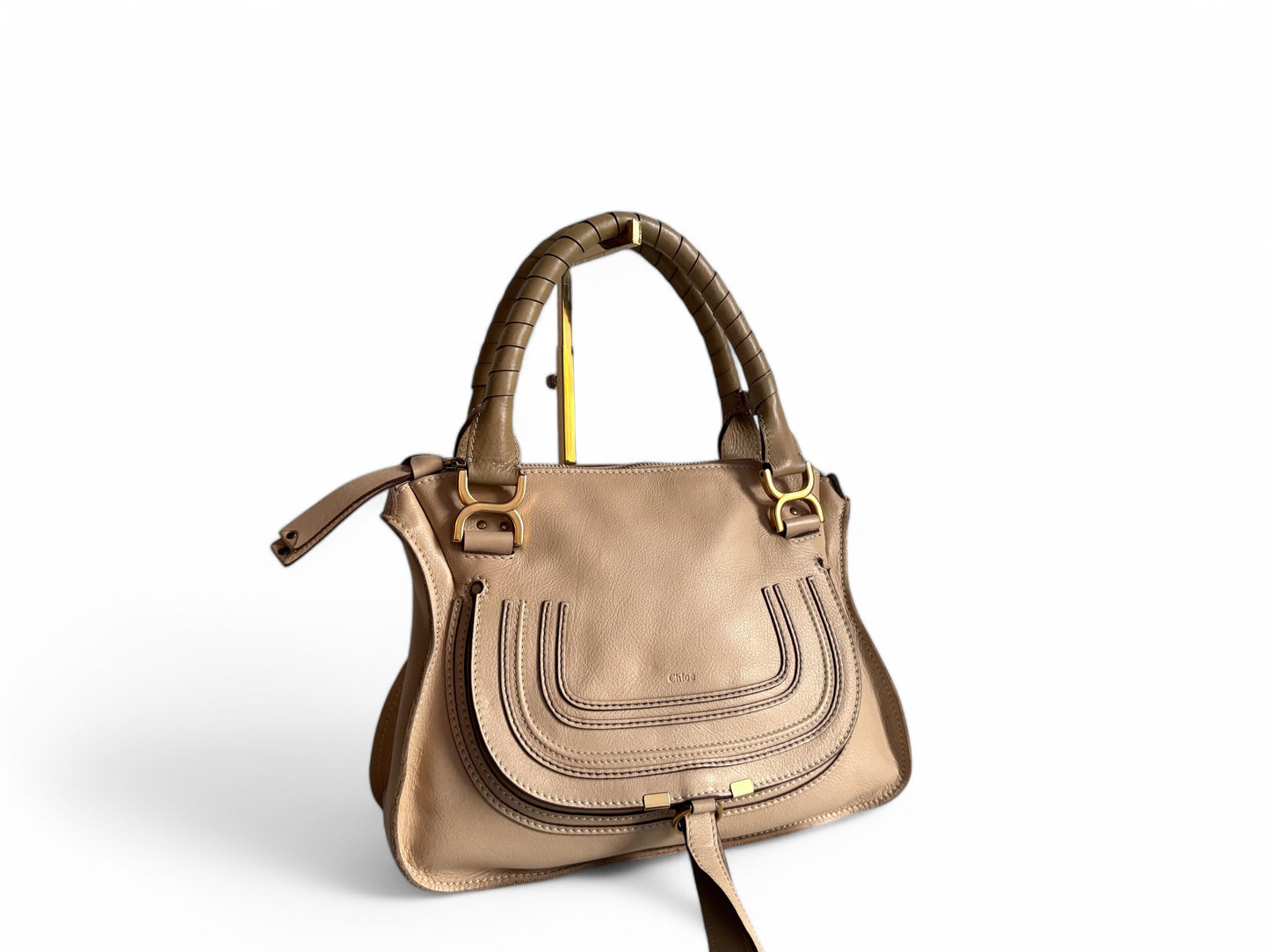 CHLOE Calfskin Medium Marcie Satchel