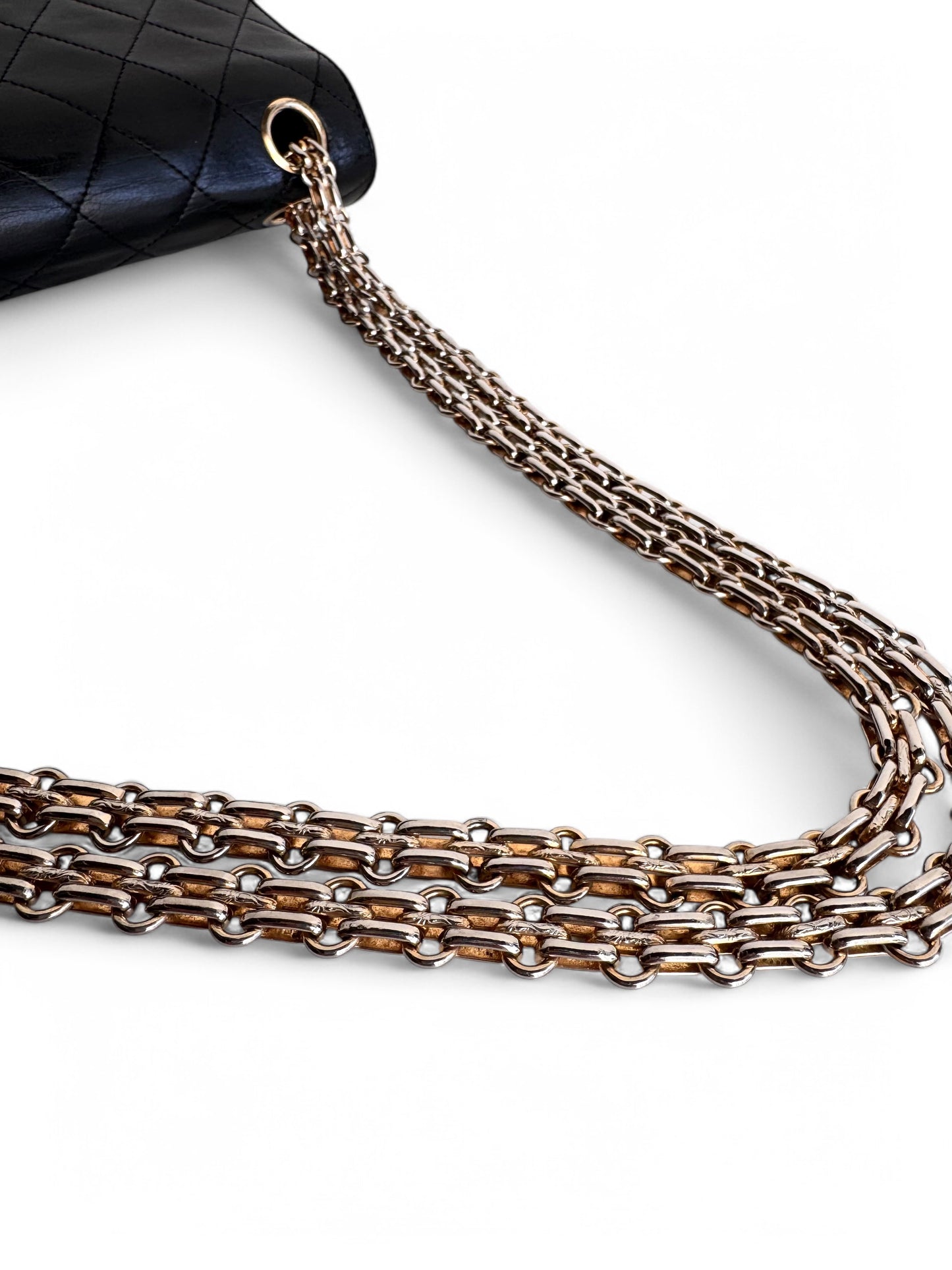 CHANEL Lambskin Mademoiselle Double Flap