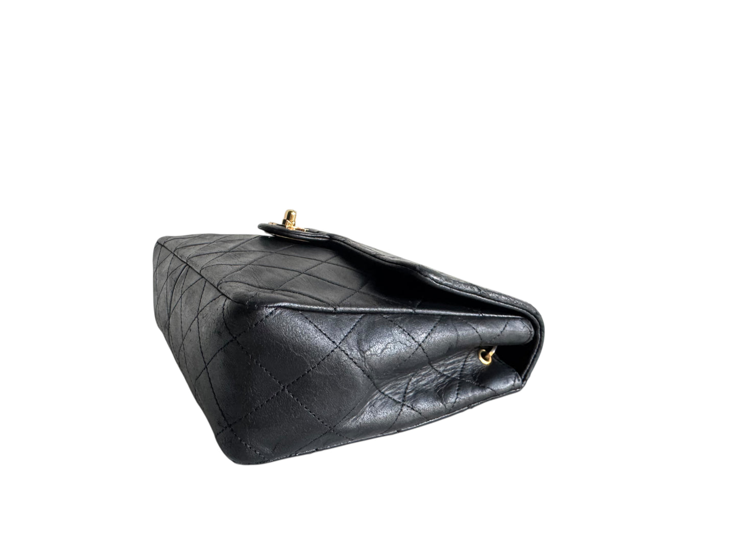 CHANEL Lambskin Quilted Small Single Flap