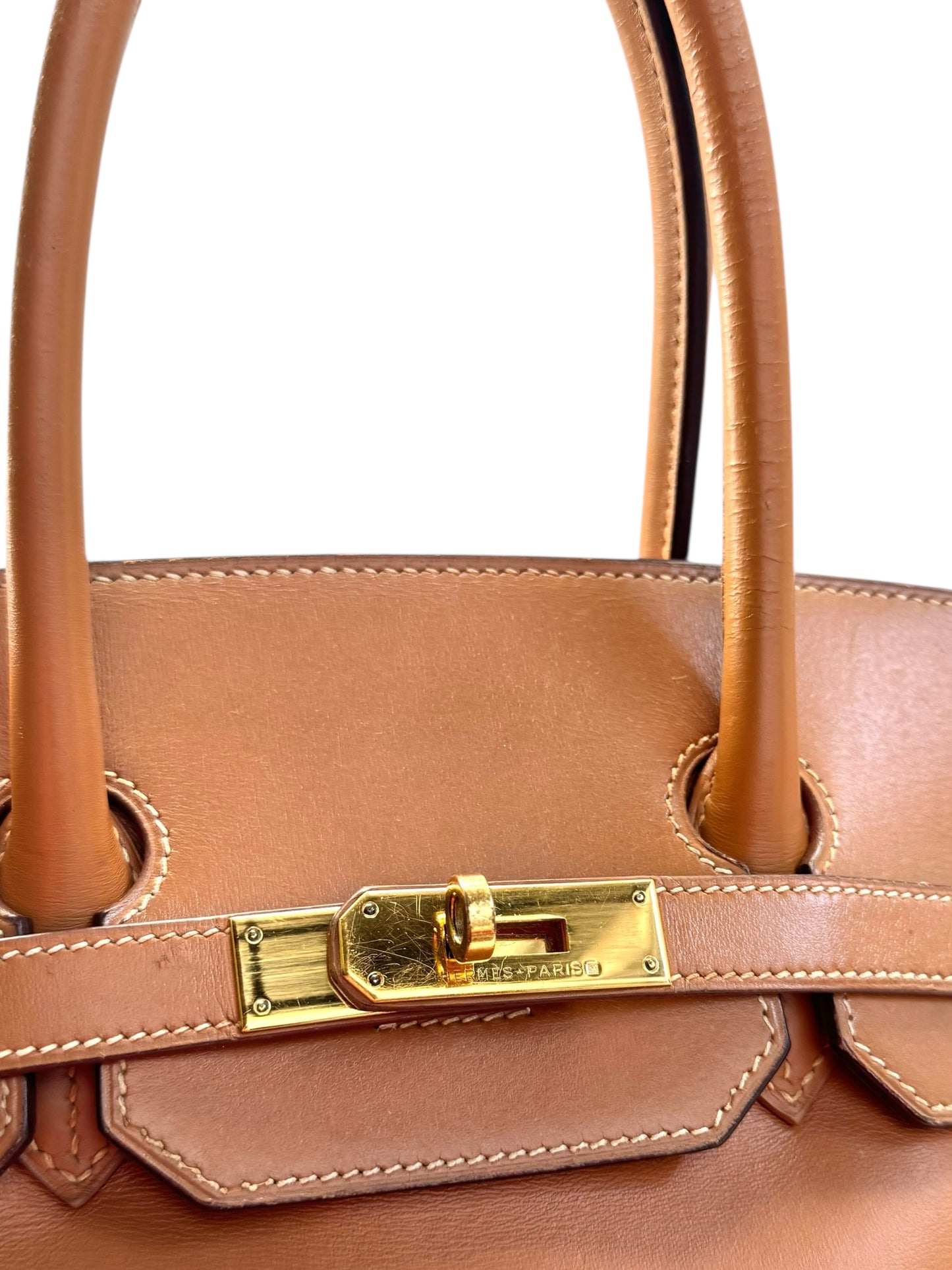 HERMÈS Box Birkin 35 Natural