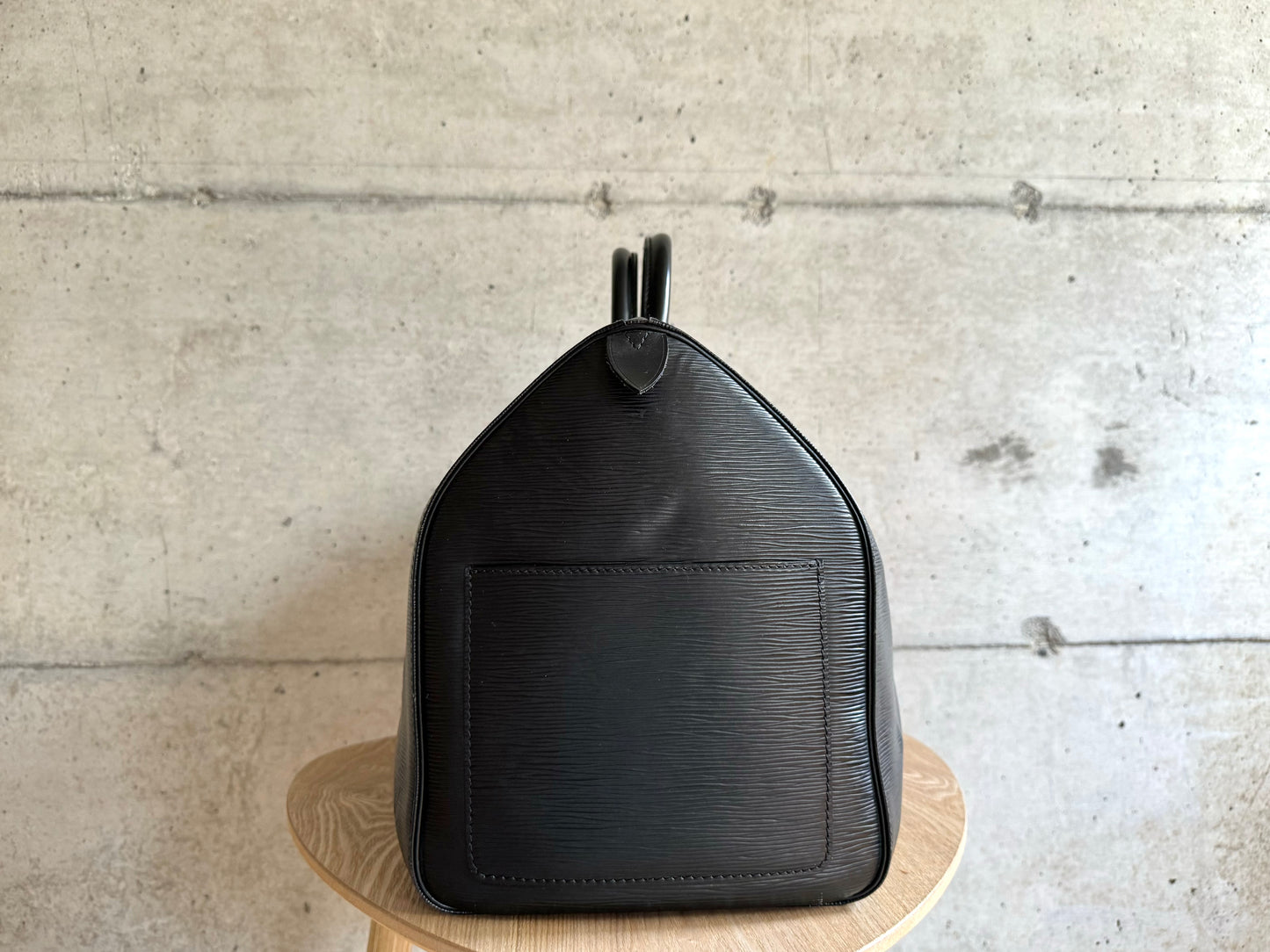 LOUIS VUITTON Epi Keepall 50 Black
