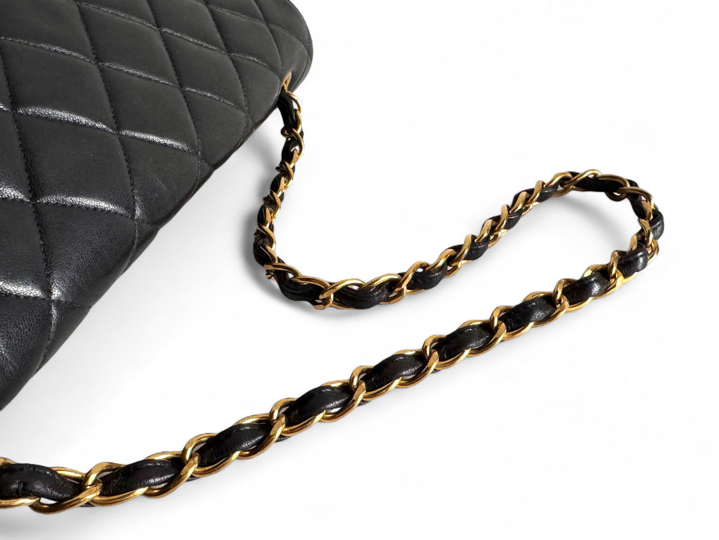 CHANEL Matelasse Lambskin Single Flap Bag