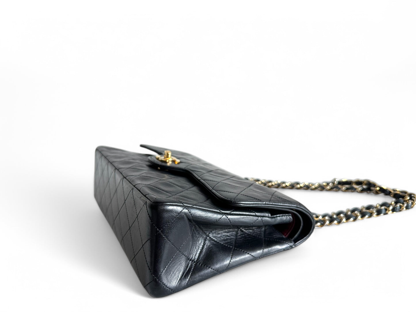 Chanel Lambskin Matelasse Double Flap Bag