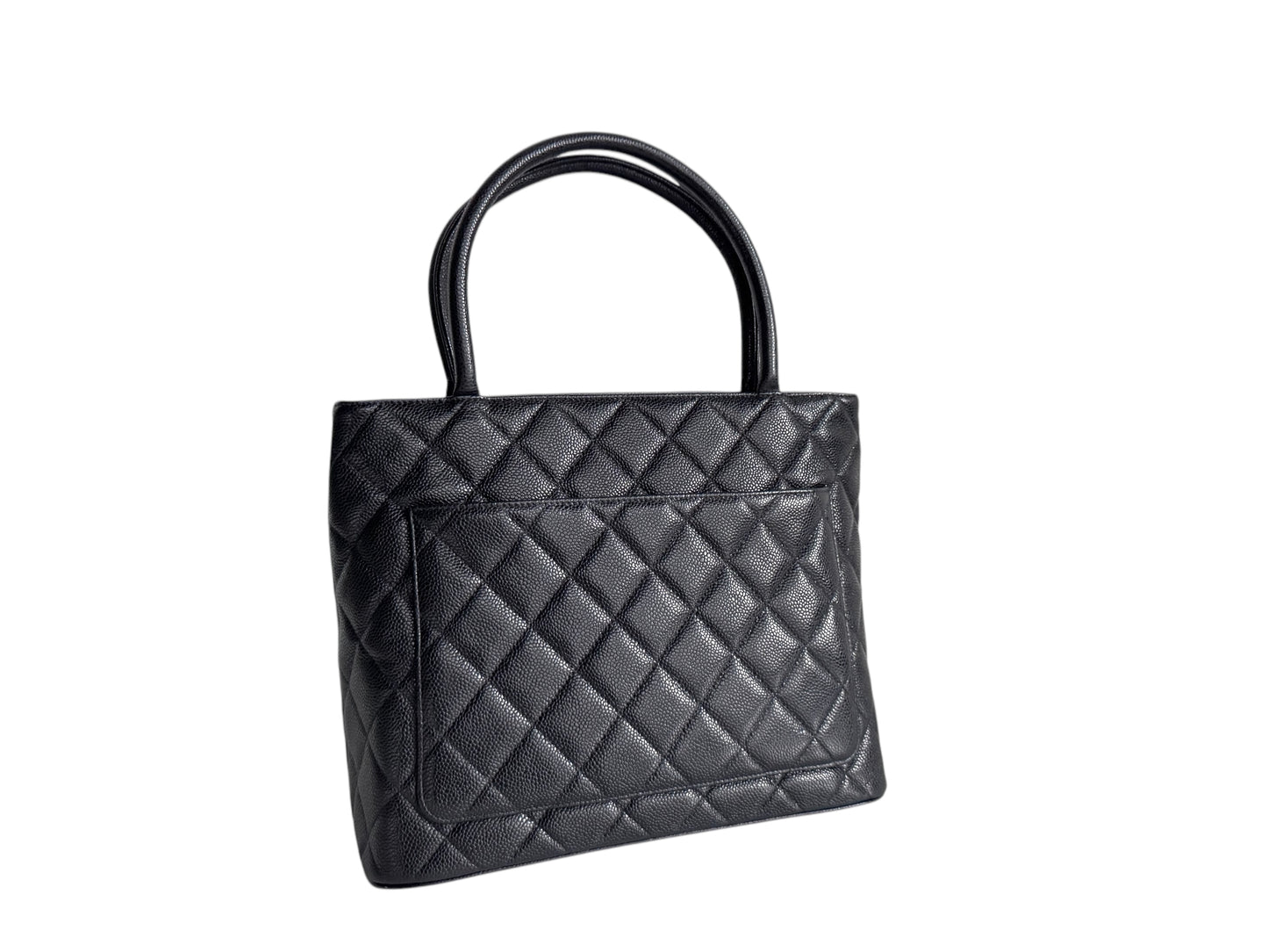 CHANEL Caviar Quilted Medallion Tote