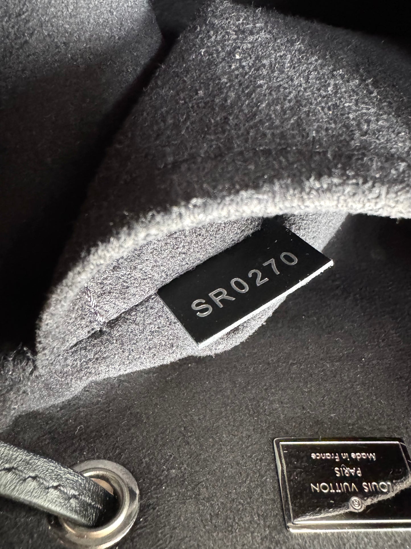 LOUIS VUITTON Patent Monogram Hot Springs Backpack