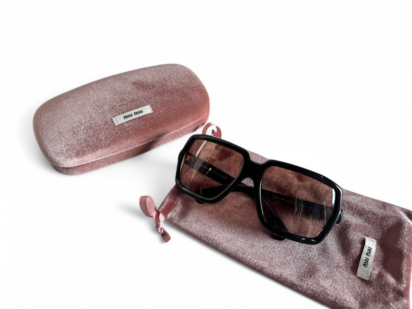MIU MIU Logo Sunglasses
