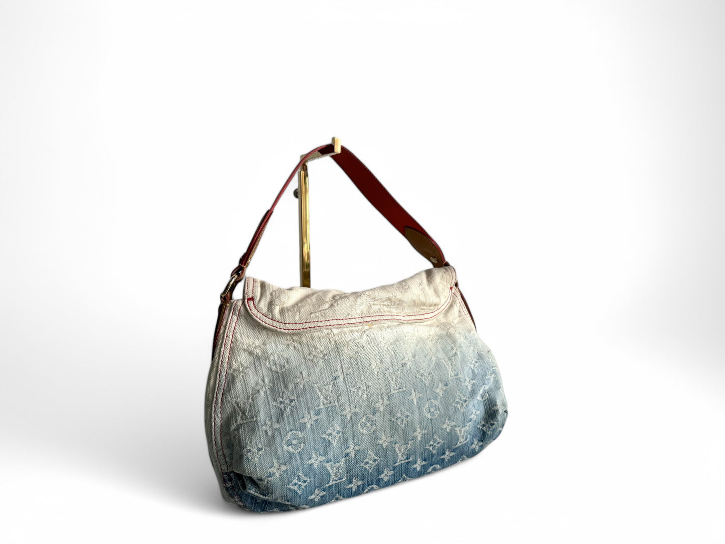 LOUIS VUITTON Denim Sunray Bag