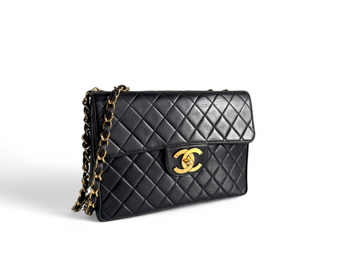 CHANEL Classic Maxi Lambskin Leather Flap Bag