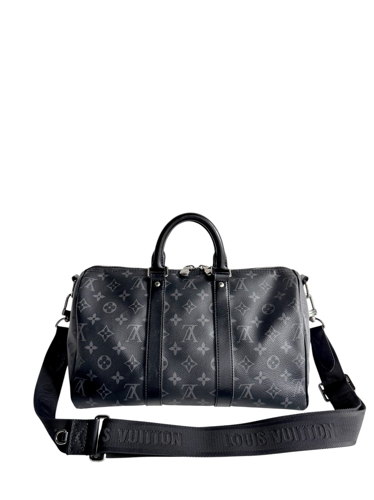 LOUIS VUITTON Eclipse Reverse Keepall Bandouliere Bag