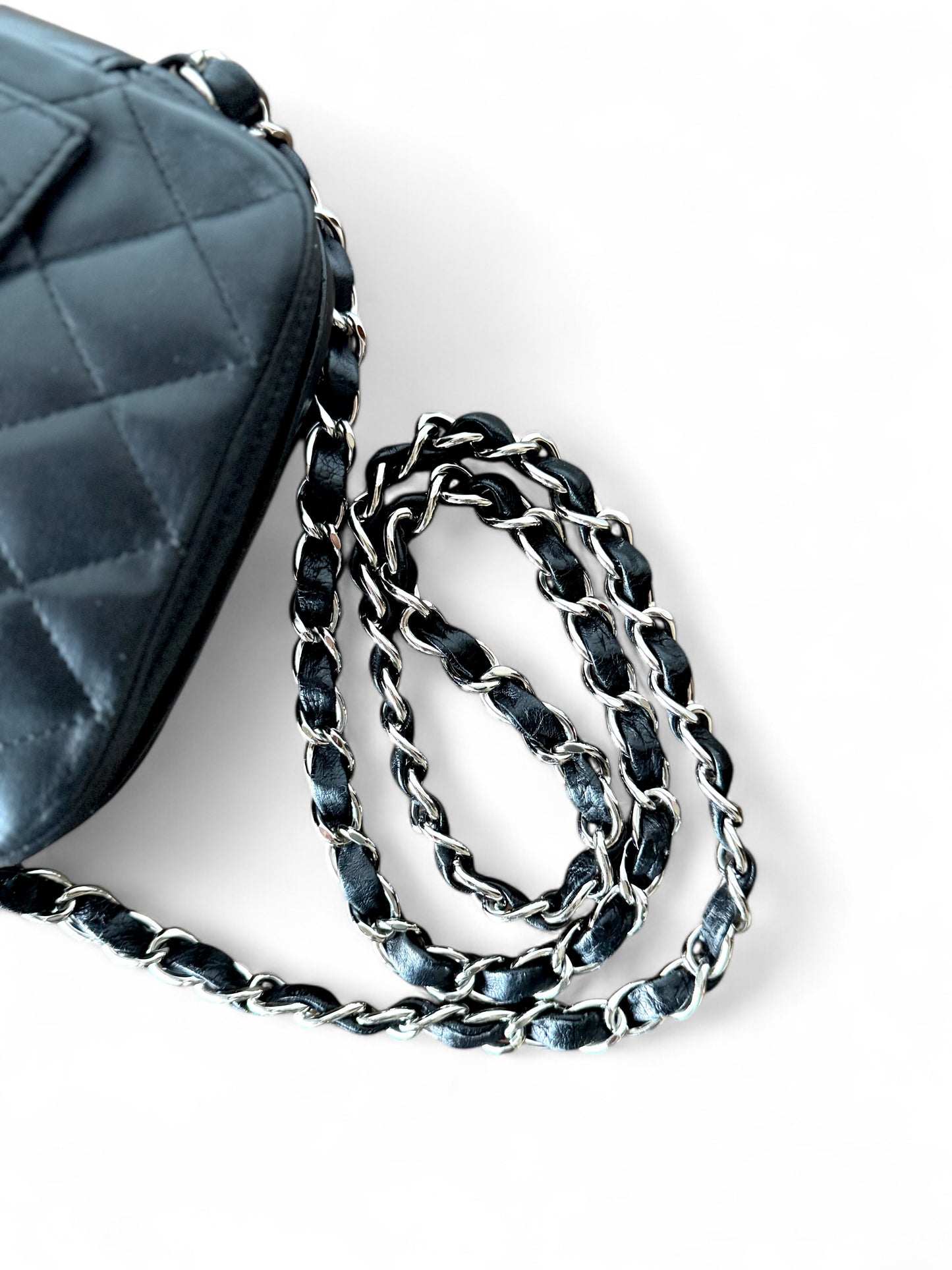 CHANEL Lambskin Quilted Crossbody