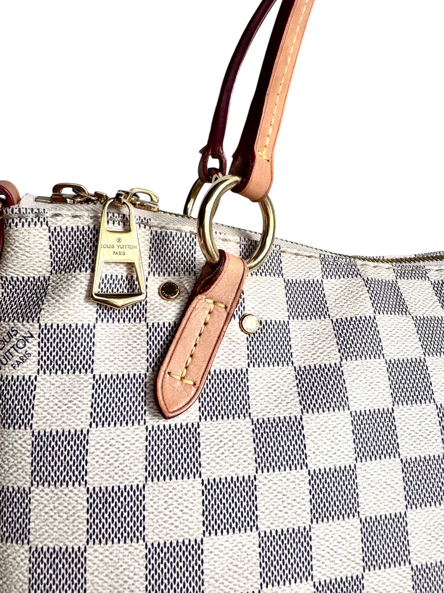 LOUIS VUITTON Damier Azur Lymington Bag
