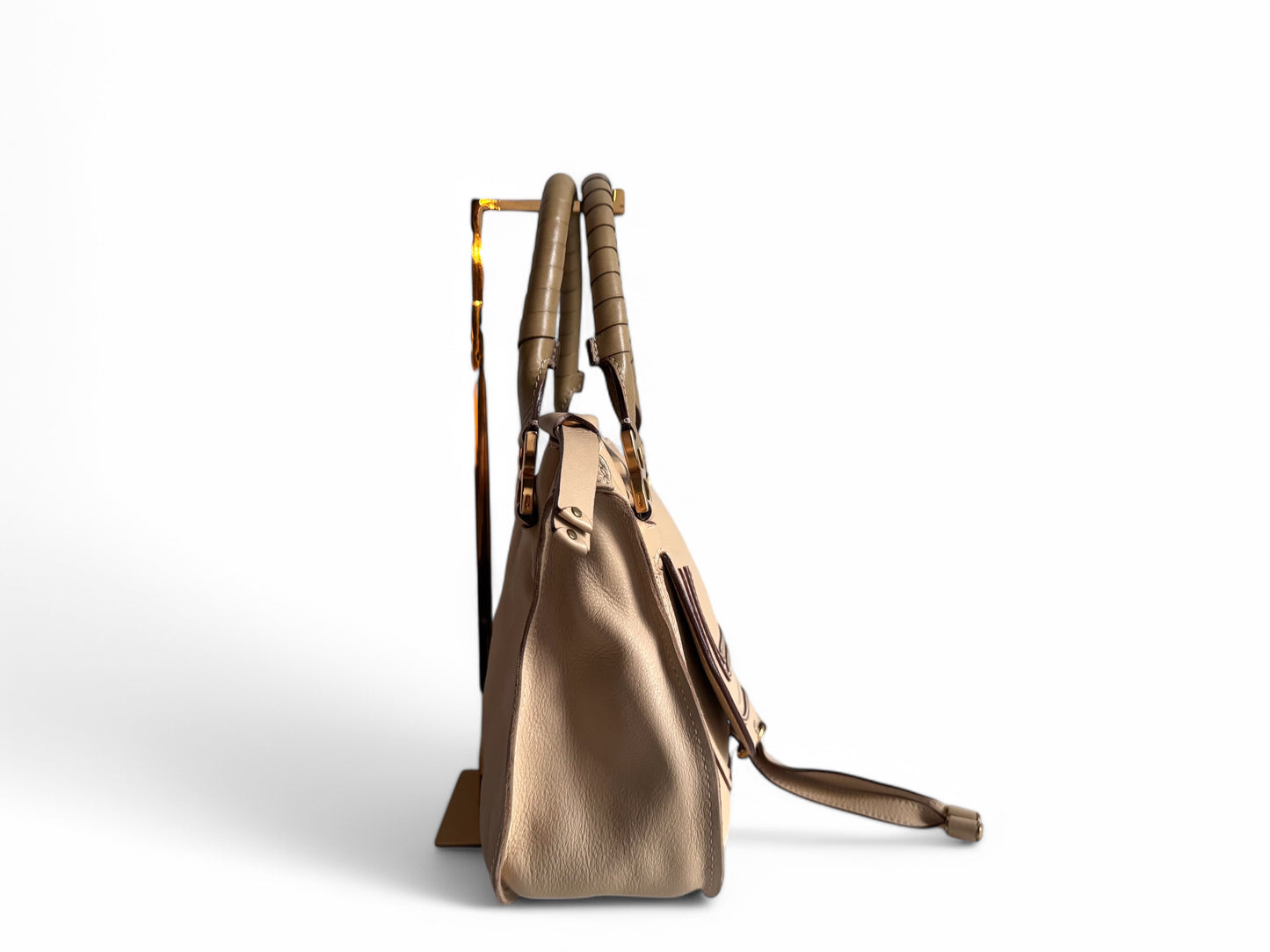 CHLOE Calfskin Medium Marcie Satchel