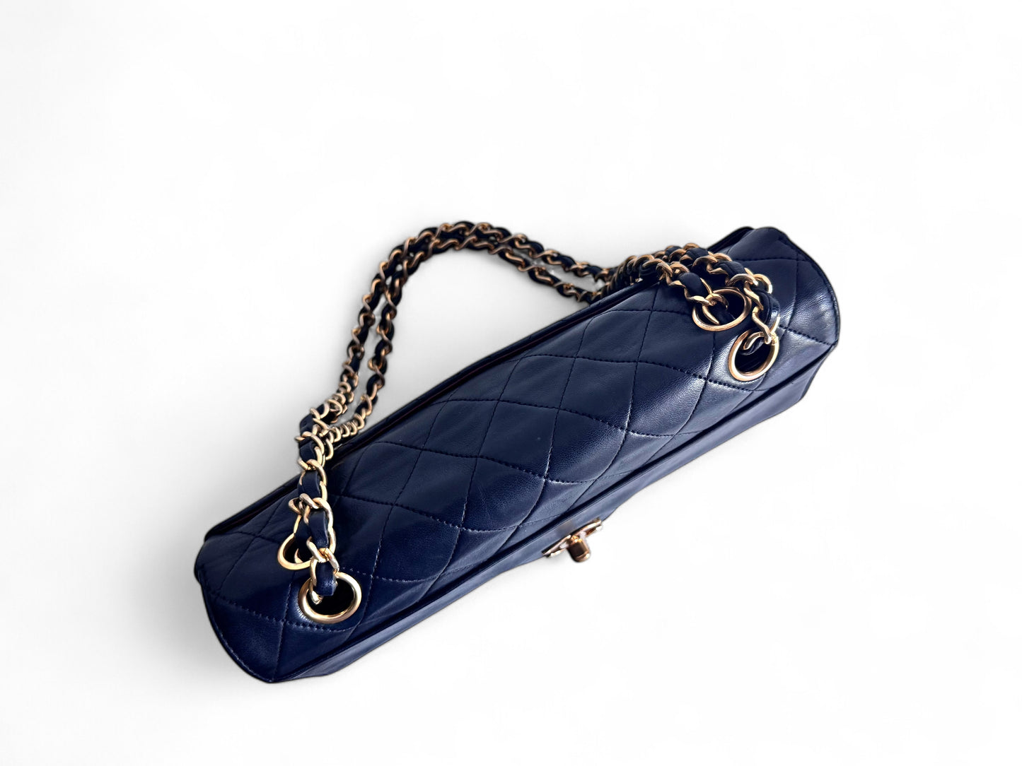 Chanel Quilted Flap Bag With Pouch