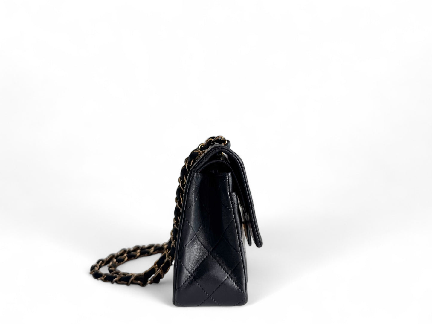 CHANEL Lambskin Timeless Classic Double Flap Bag