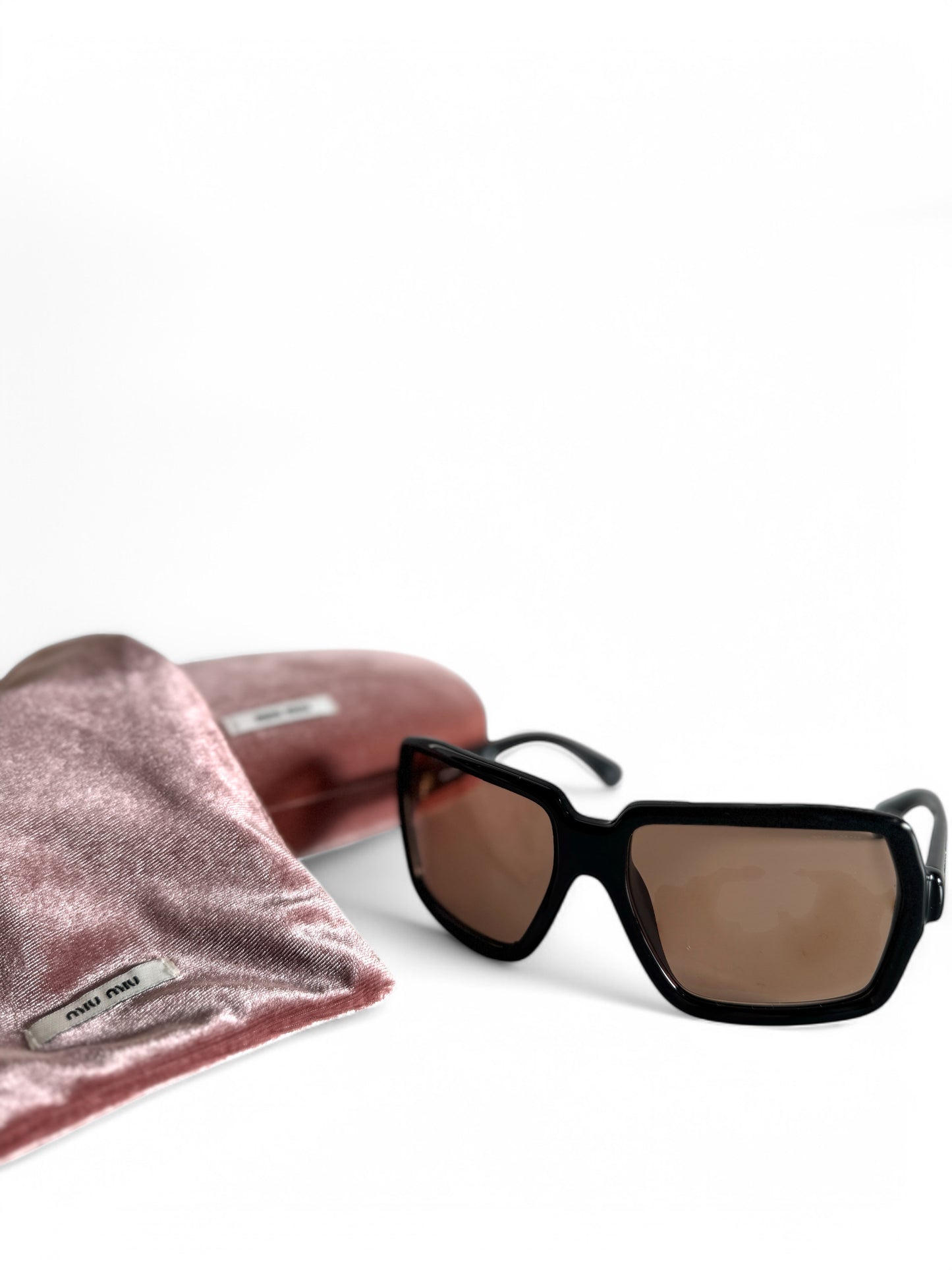 MIU MIU Logo Sunglasses