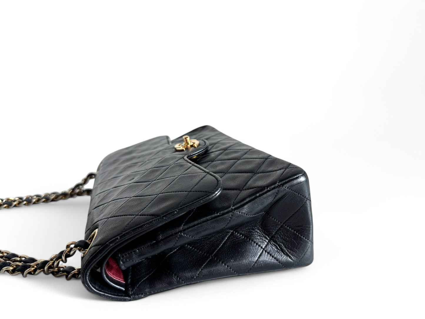 Chanel Lambskin Matelasse Double Flap Bag