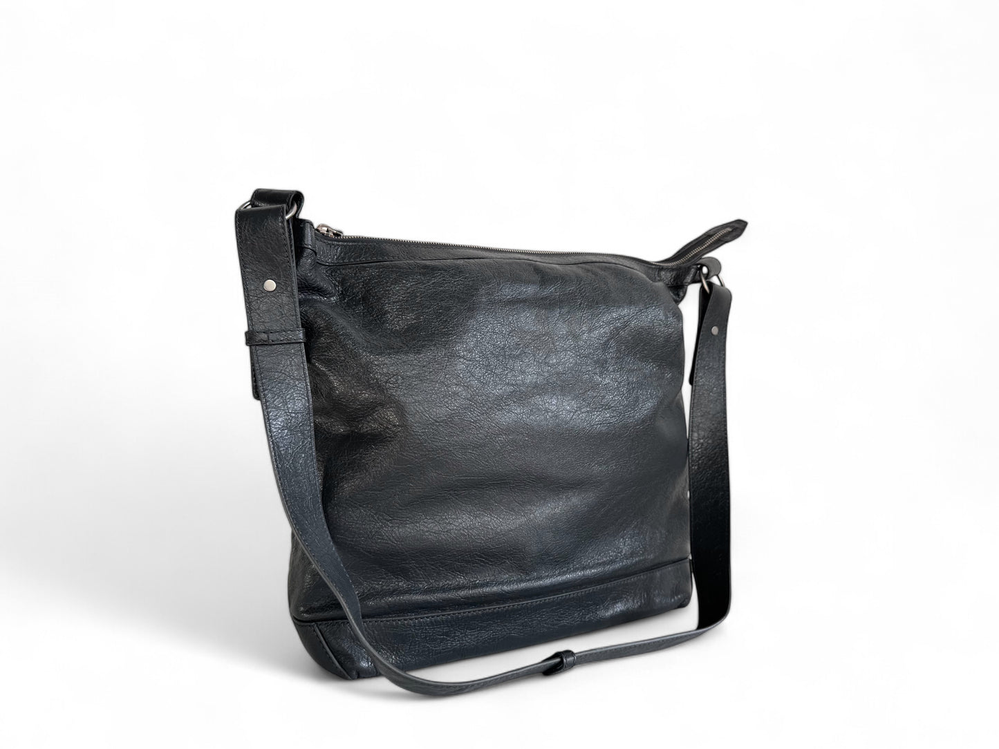 BALENCIAGA Agneau Mens Day Messenger