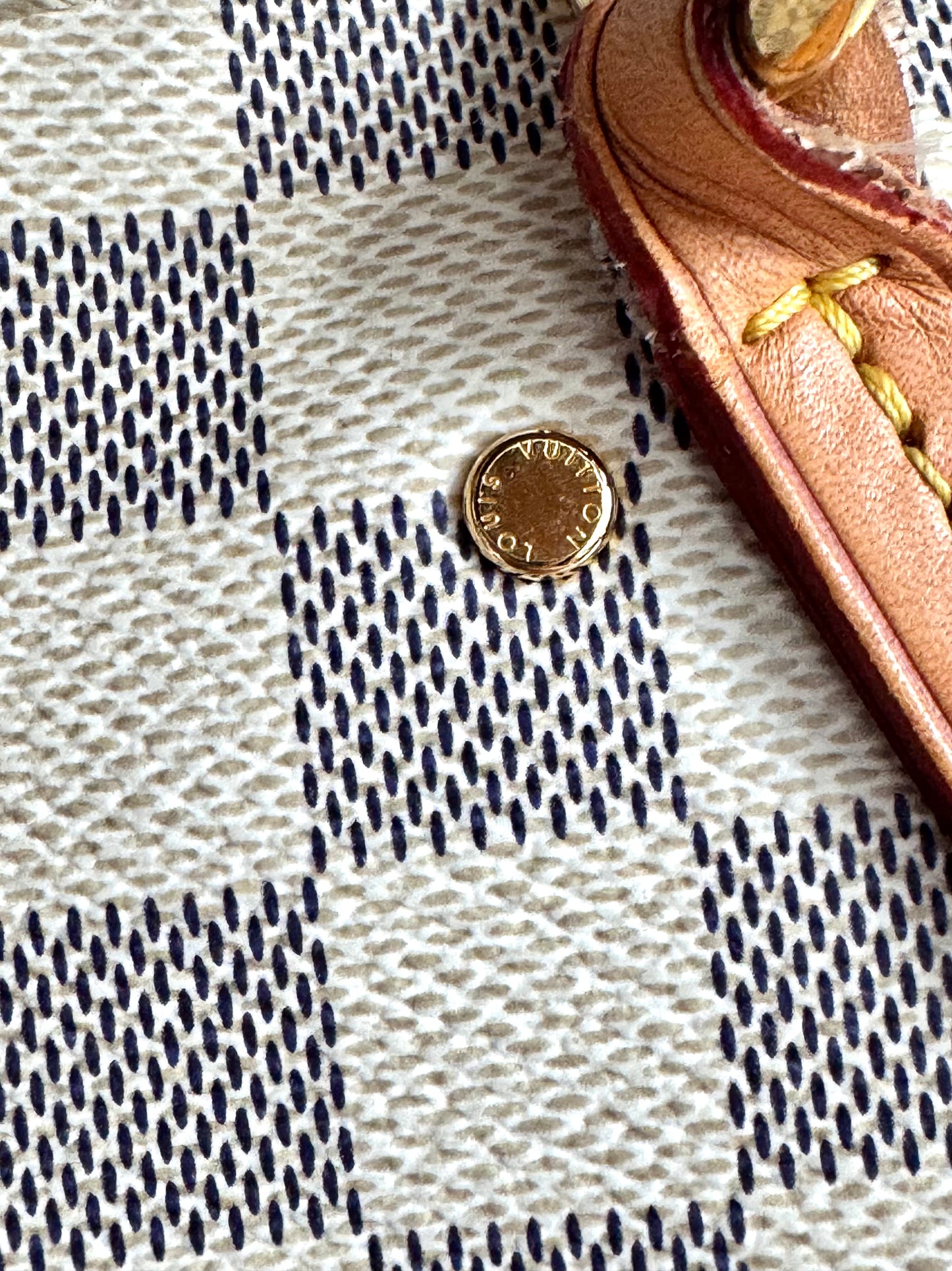 LOUIS VUITTON Damier Azur Lymington Bag