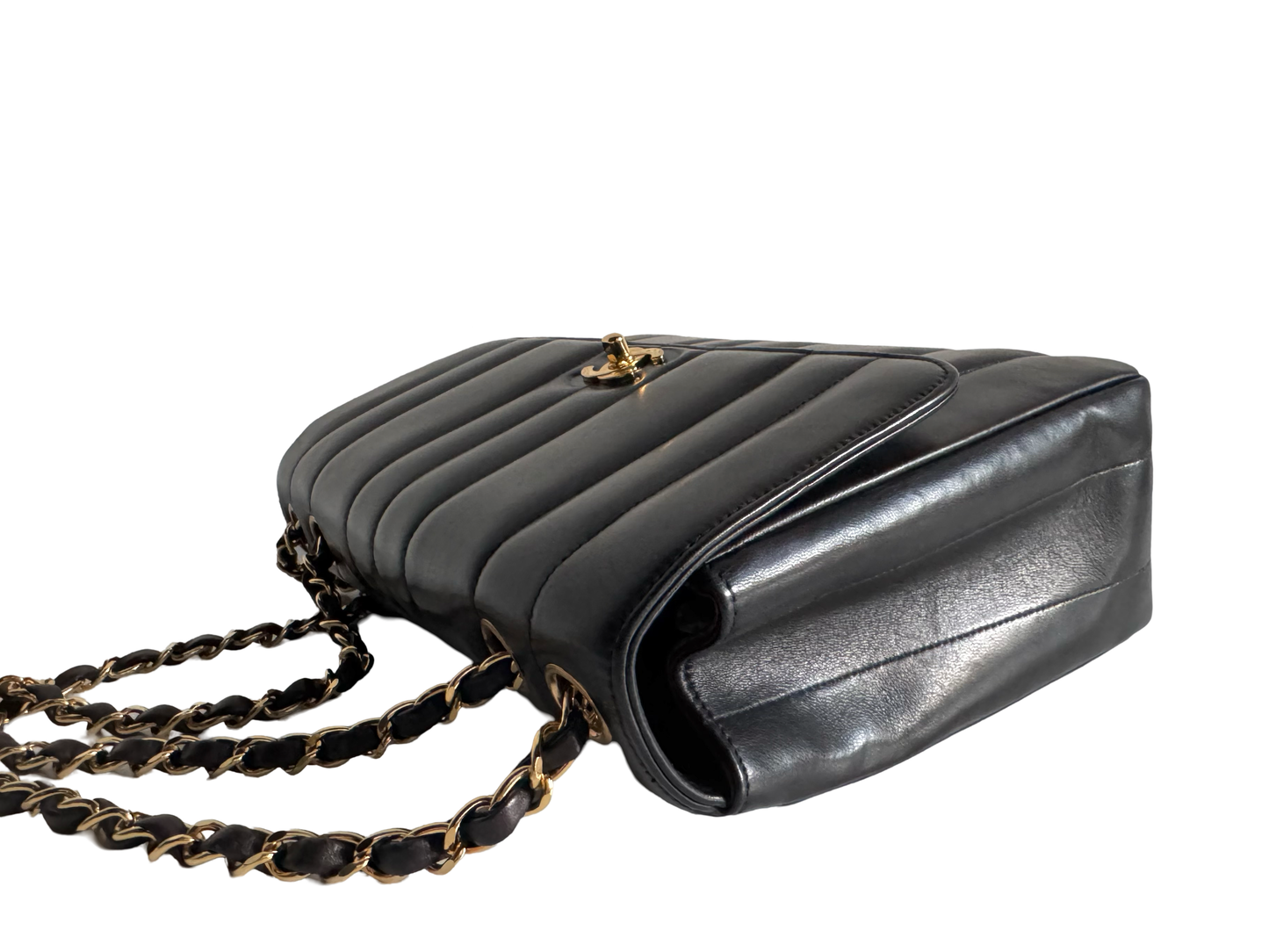 CHANEL Mademoiselle Lambskin Flap Bag