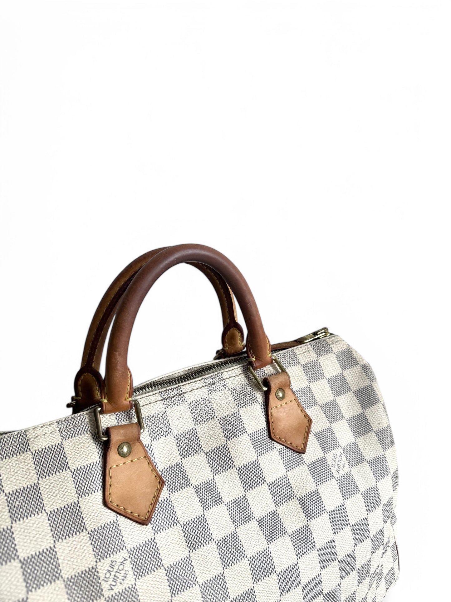 LOUIS VUITTON Damier Azur Speedy 30