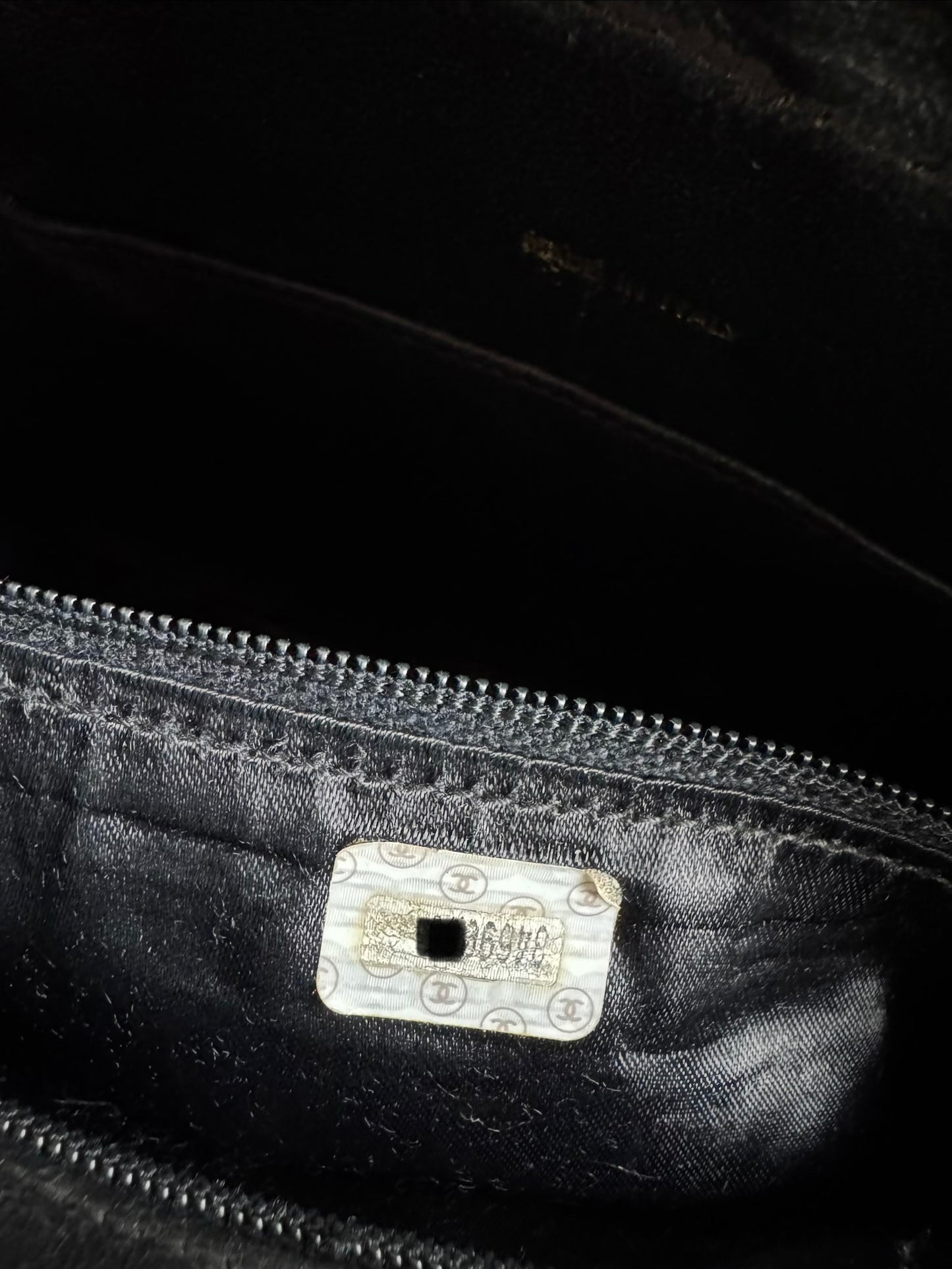 CHANEL Quilted Small Diamond CC Camera Bag