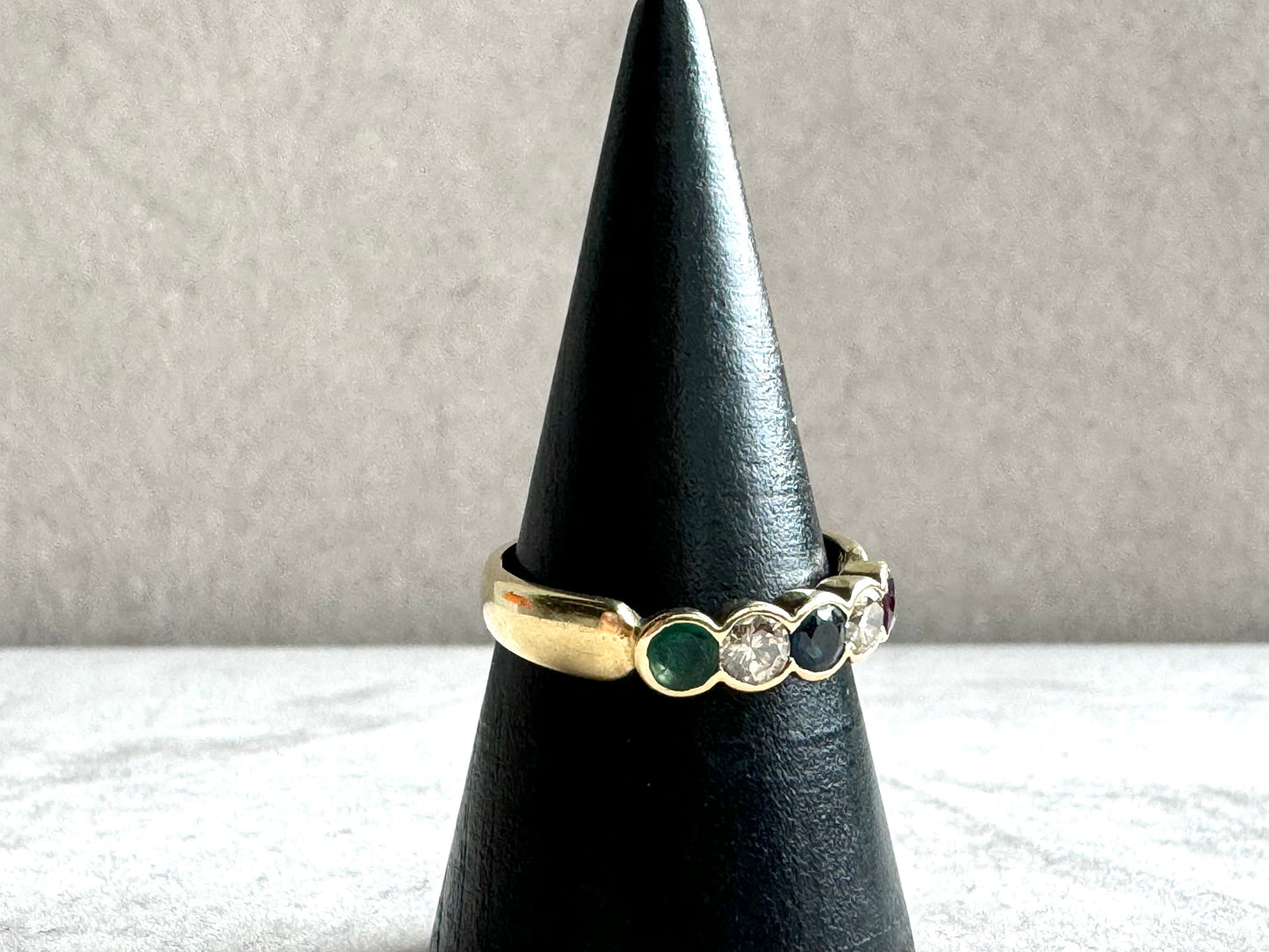 Ring in 18K Yellow Gold with 0.33ct Diamonds
