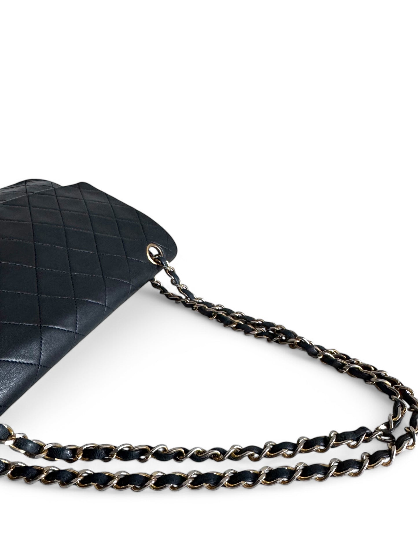 CHANEL Lambskin Quilted Medium Single Flap