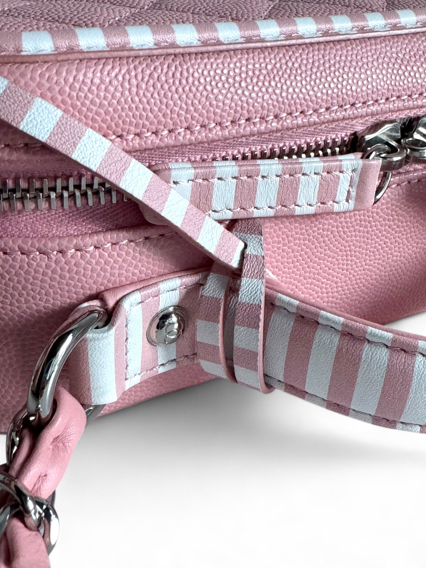CHANEL 2018 Filigree Vanity Top Handle Bag