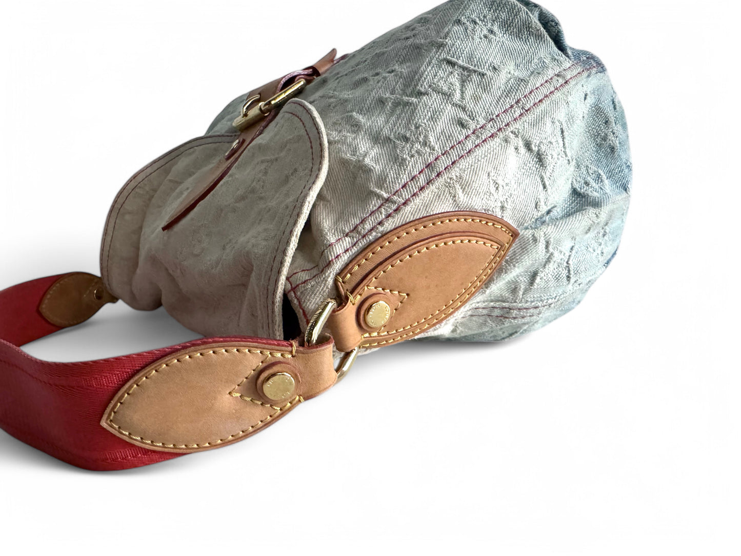 LOUIS VUITTON Denim Sunray Bag