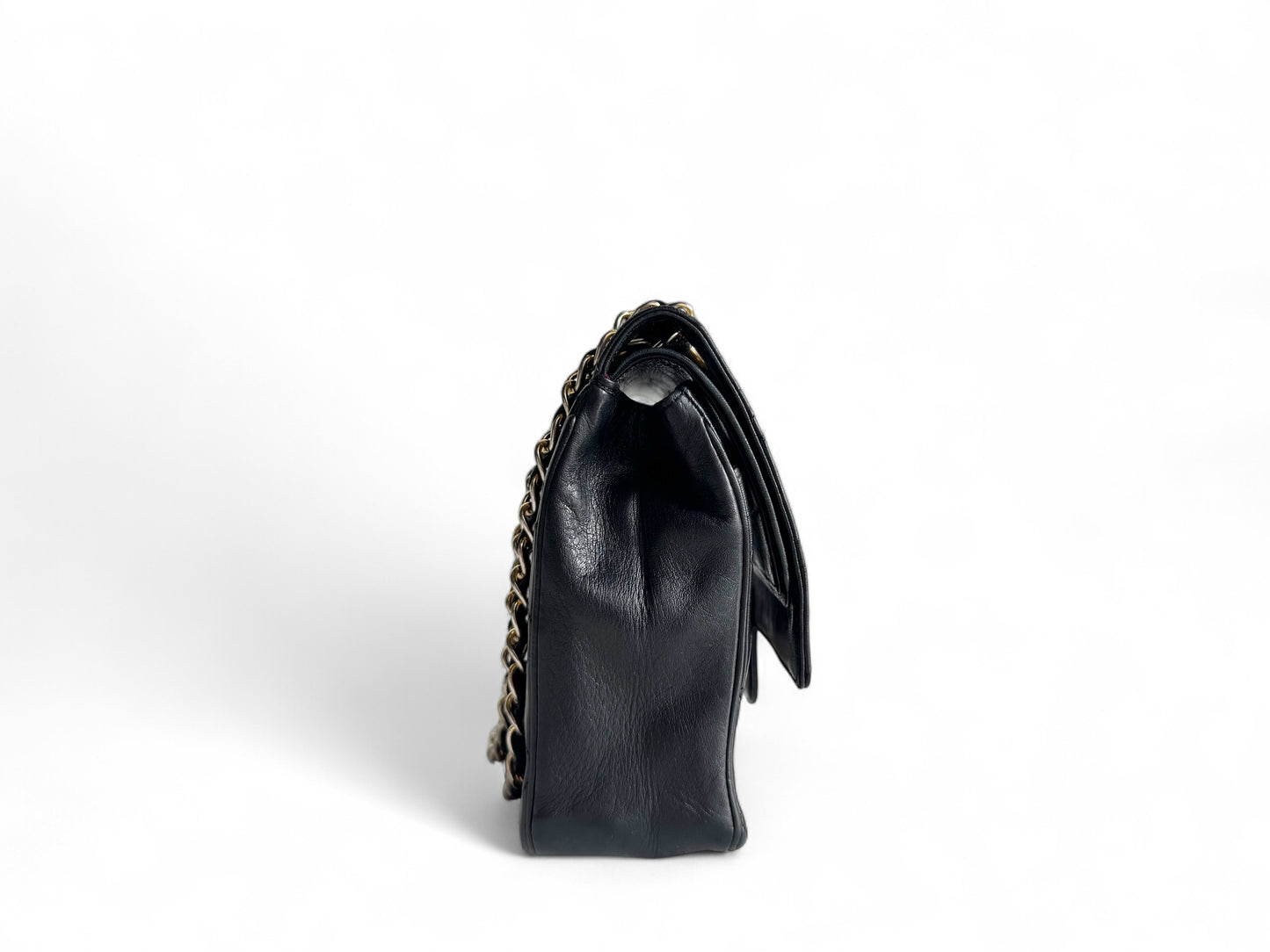 CHANEL Matelasse Lambskin Double Flap Bag