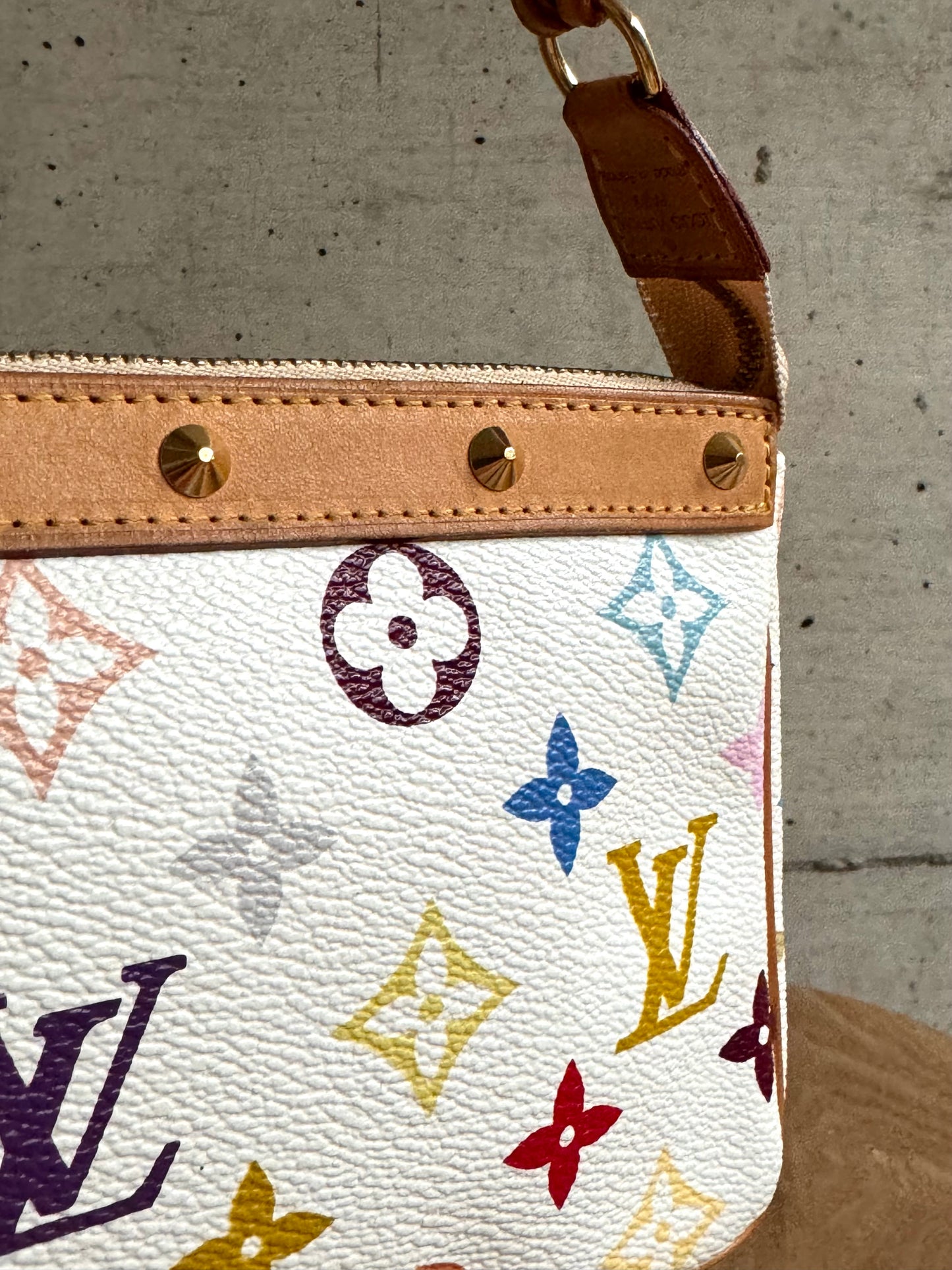 LOUIS VUITTON Monogram Multicolor Pochette