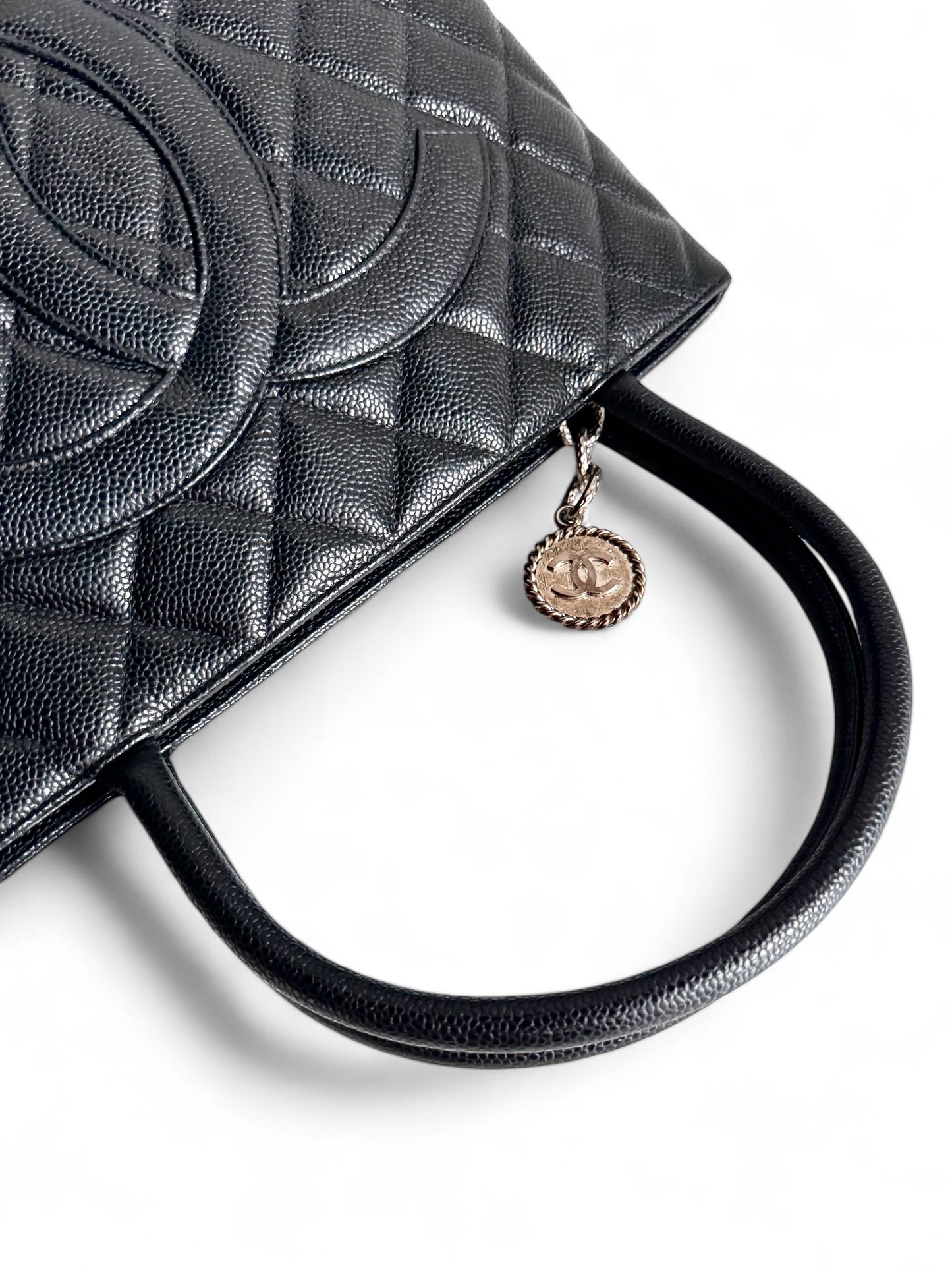 CHANEL Caviar Quilted Medallion Tote