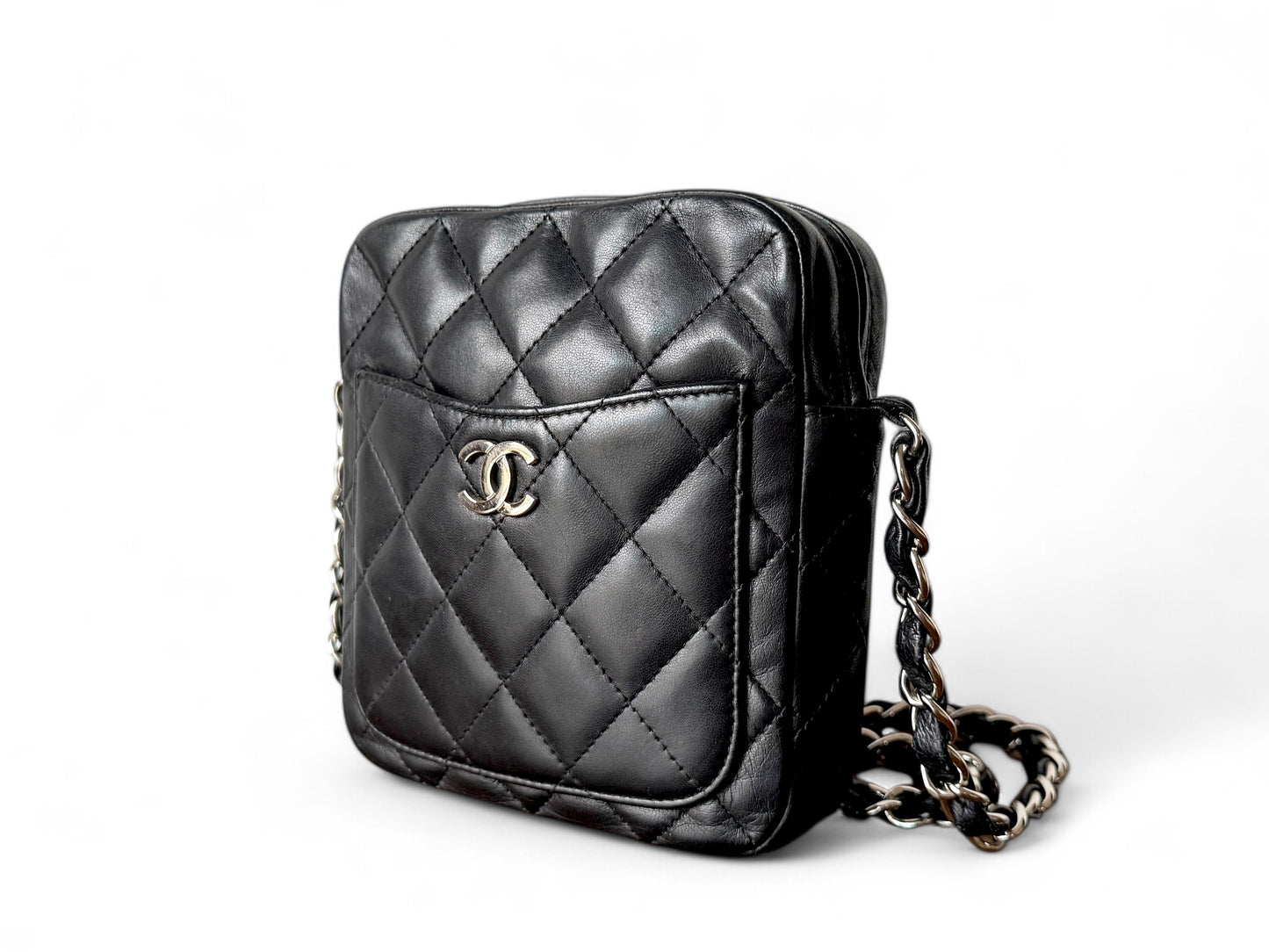 CHANEL Lambskin Quilted Crossbody