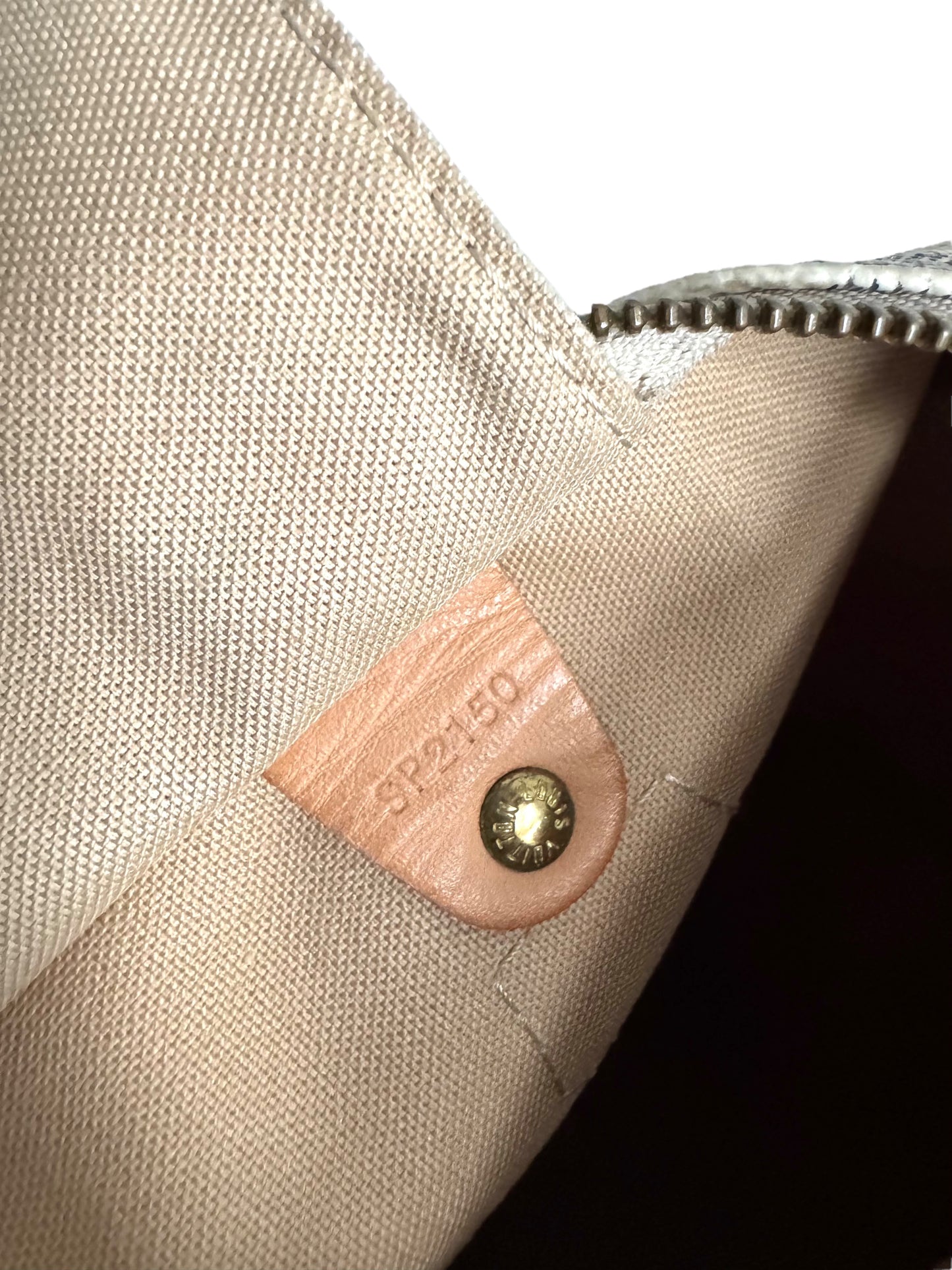 LOUIS VUITTON Damier Azur Speedy 30