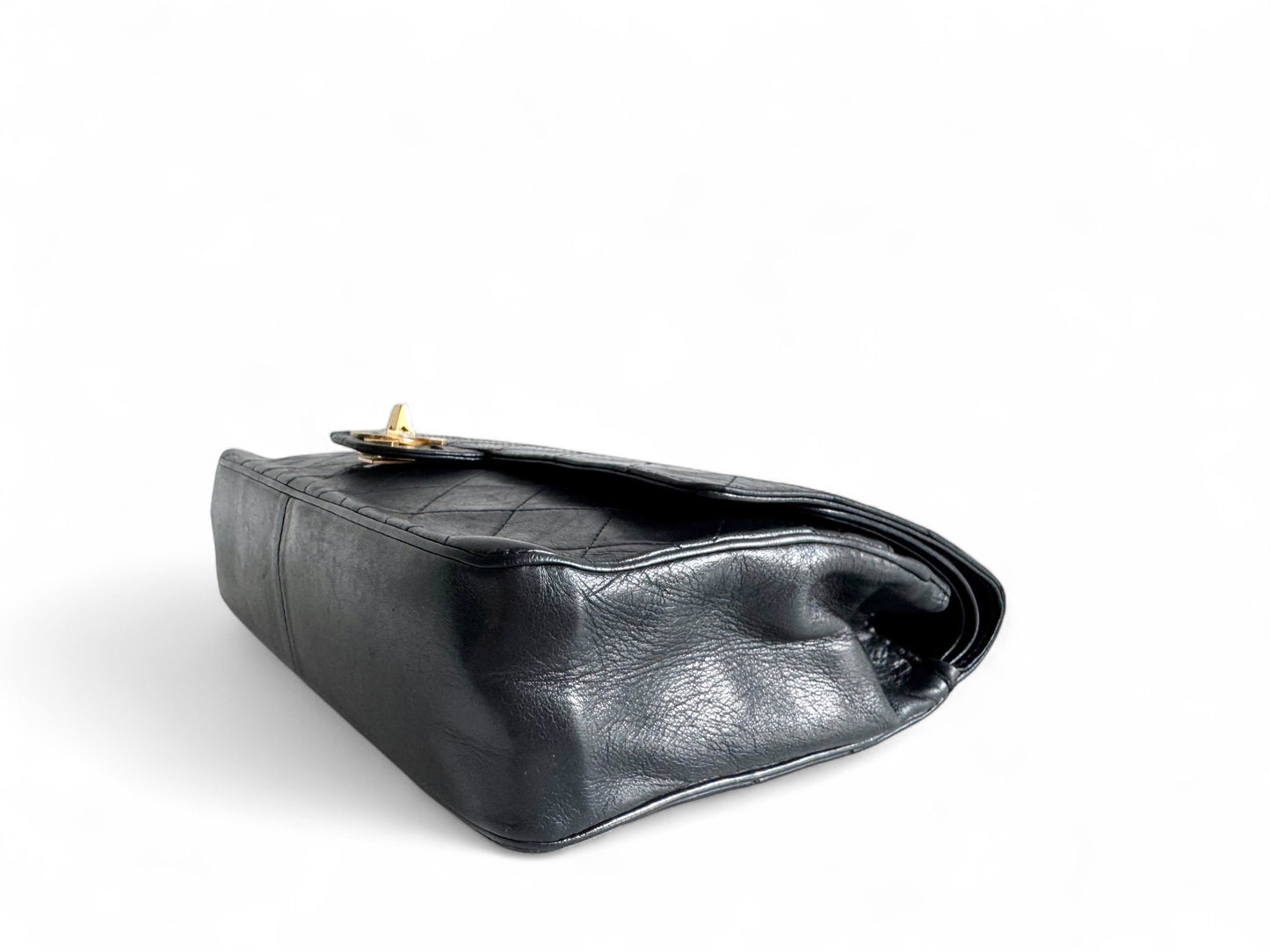 CHANEL Matelasse Lambskin Double Flap Bag