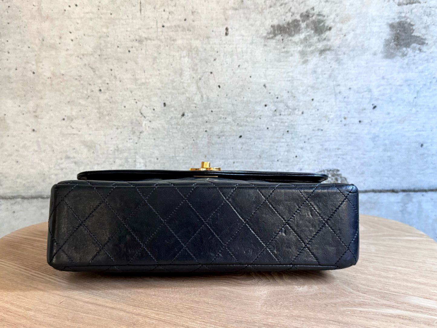CHANEL Lambskin Quilted Medium Double Flap Bag