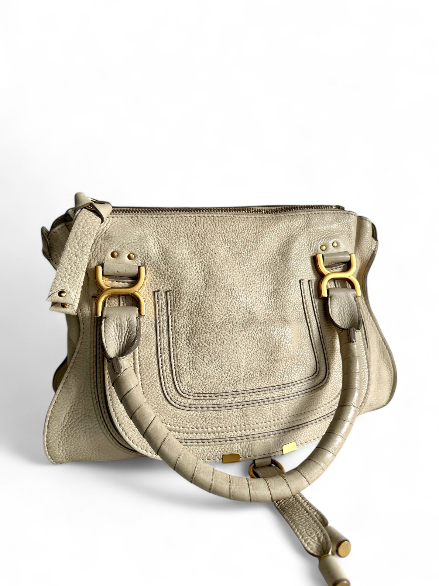 CHLOE Calfskin Medium Marcie Satchel