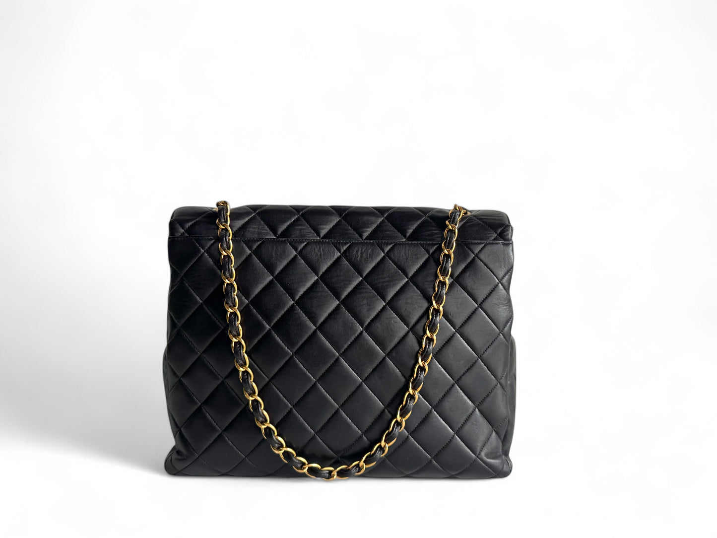 CHANEL Matelasse Lambskin Single Flap Bag