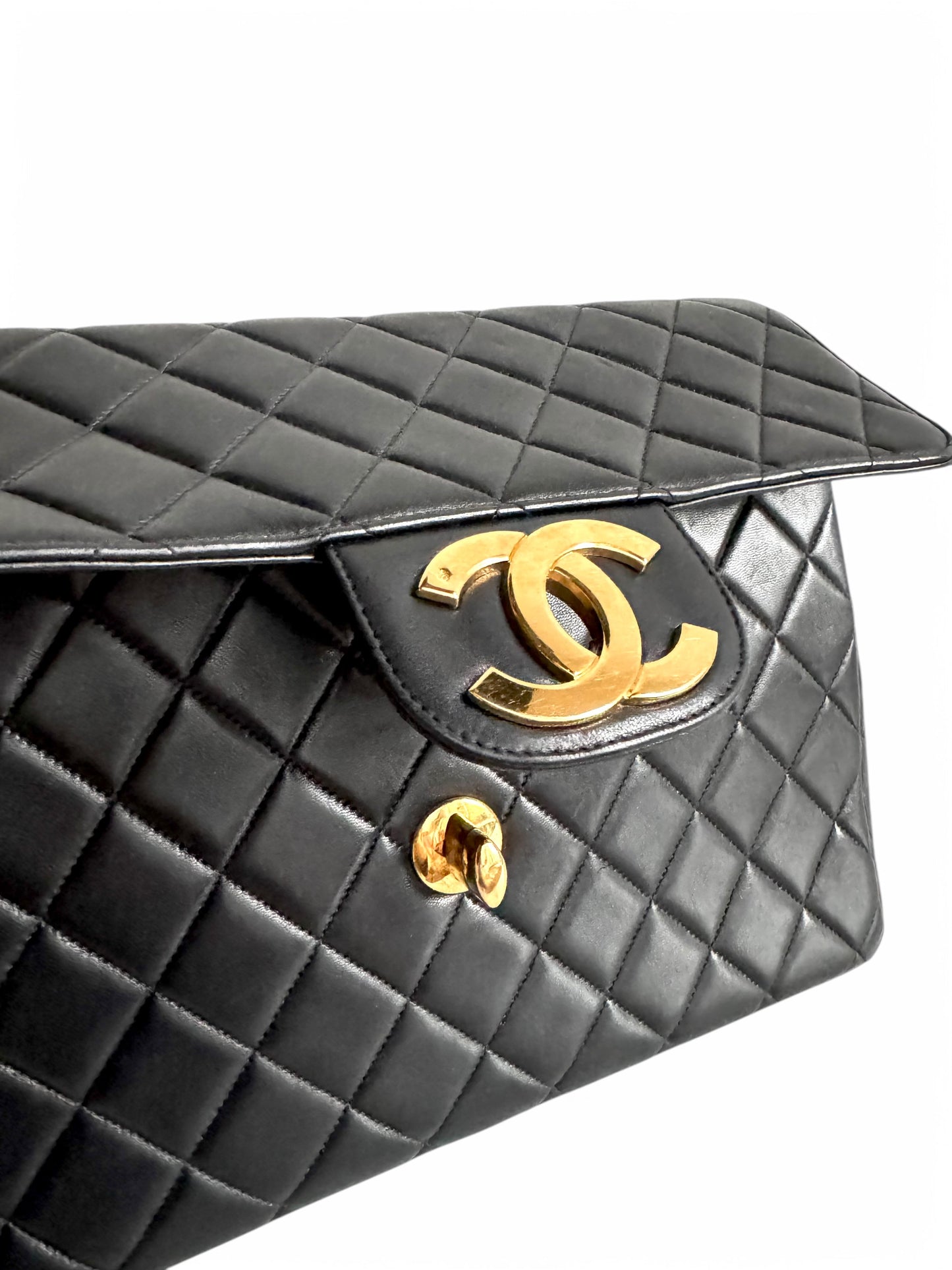 CHANEL Classic Maxi Lambskin Leather Flap Bag