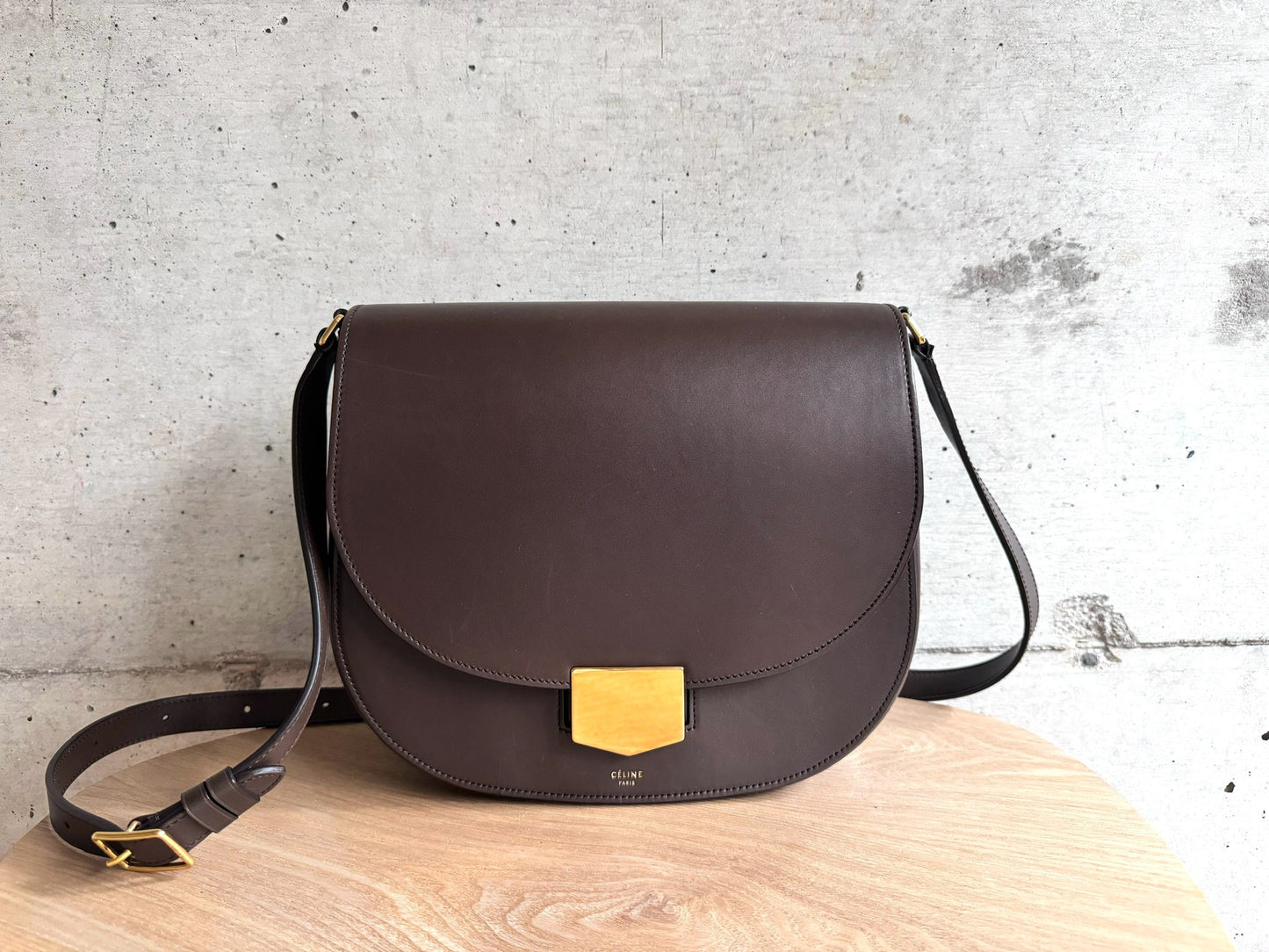 CELINE Supersoft Calfskin Medium Trotteur