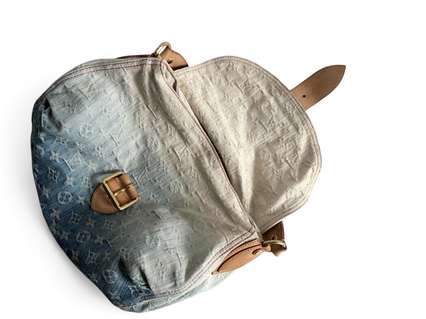 LOUIS VUITTON Denim Sunray Bag