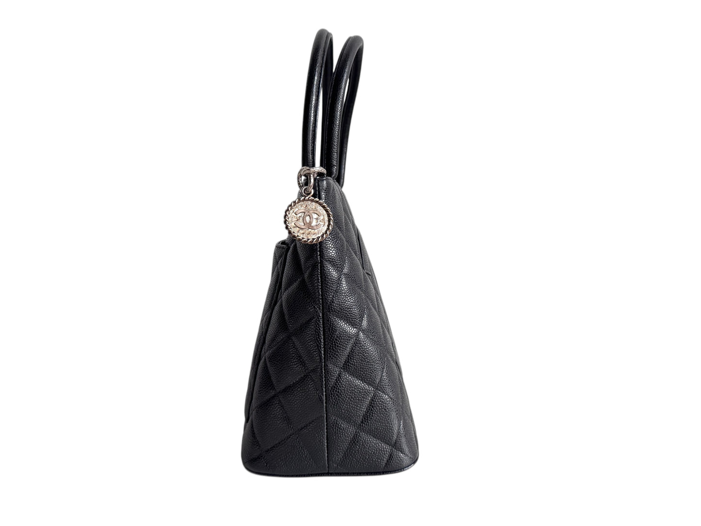 CHANEL Caviar Quilted Medallion Tote