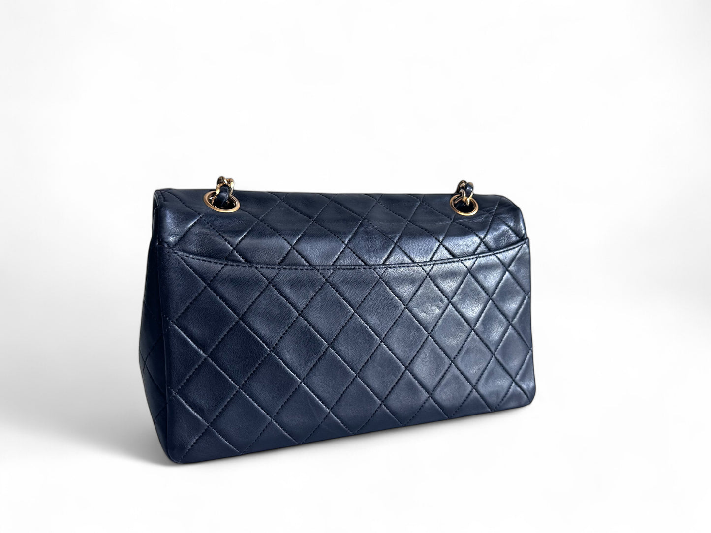 Chanel Quilted Flap Bag With Pouch