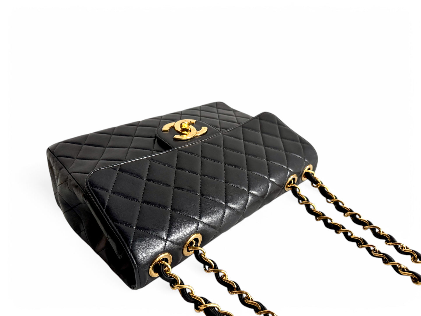CHANEL Classic Maxi Lambskin Leather Flap Bag