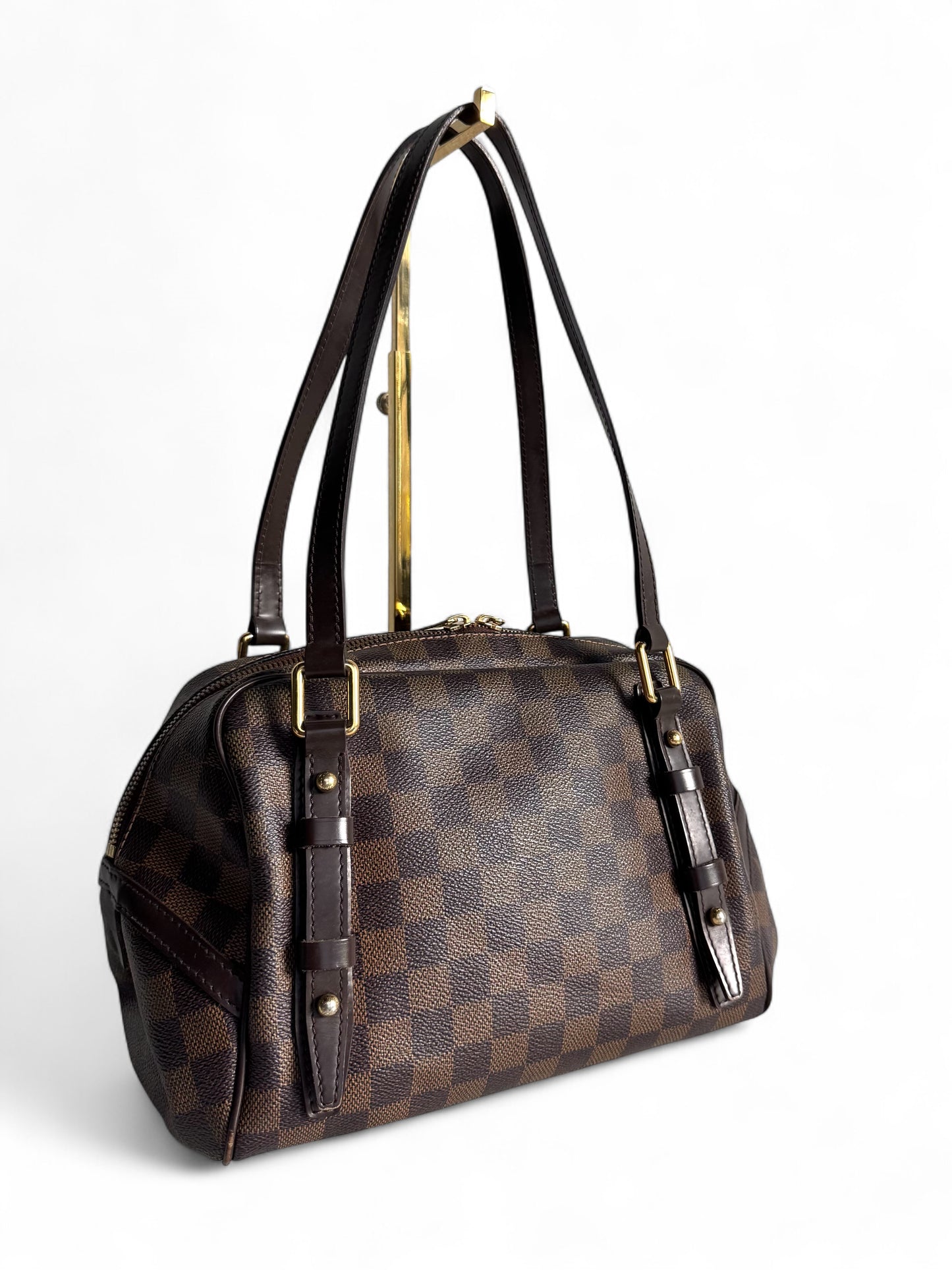 LOUIS VUITTON Damier Ebene Rivington PM