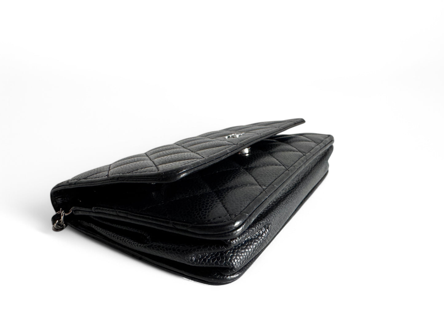 CHANEL Caviar Quilted Wallet on Chain WOC