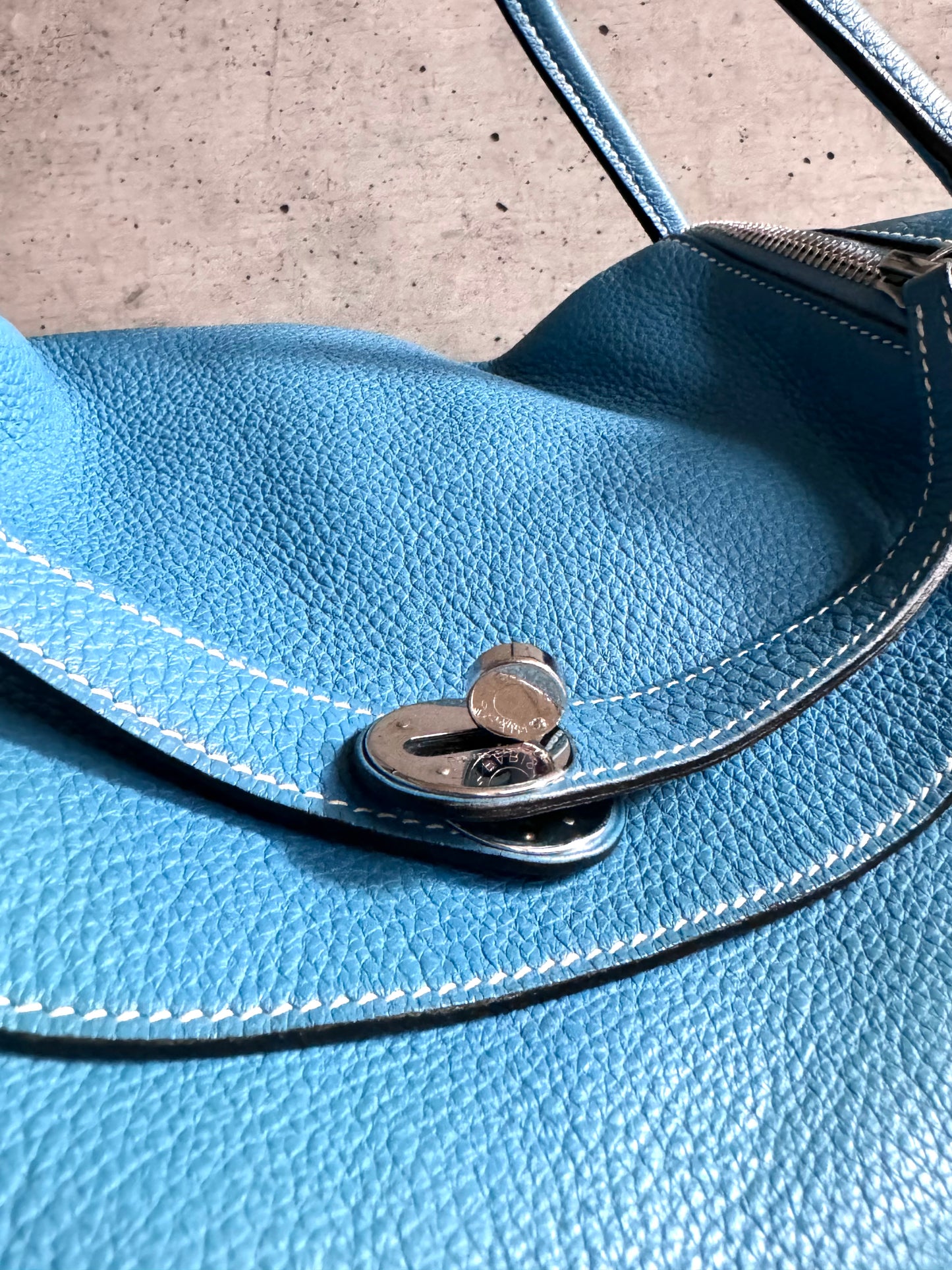 HERMES Taurillon Clemence Lindy 34