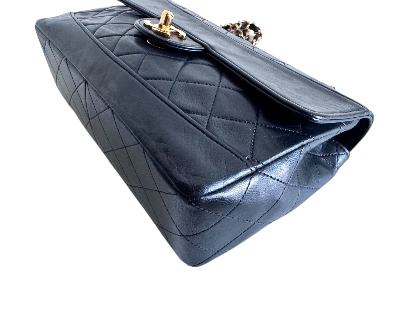 Chanel Quilted Flap Bag With Pouch
