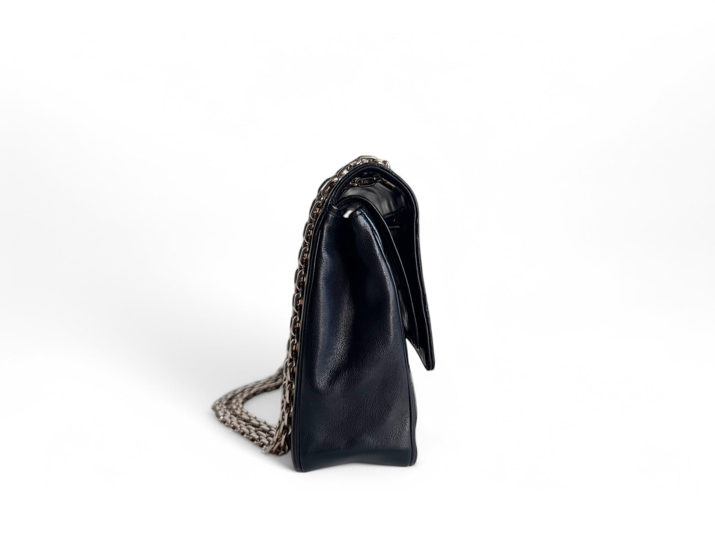CHANEL Lambskin Mademoiselle Double Flap